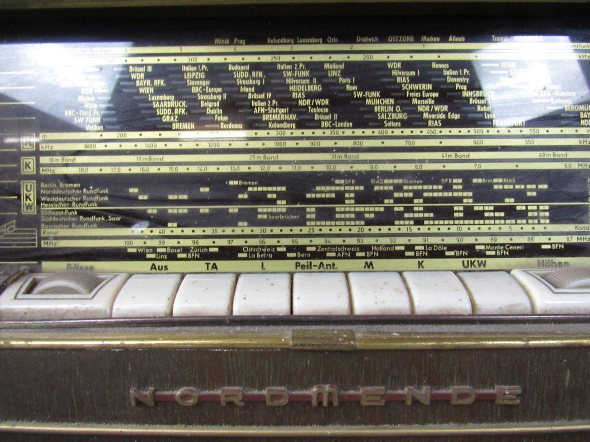 Röhrenradio Vintage Karmen Nordmende - Image 4 of 7
