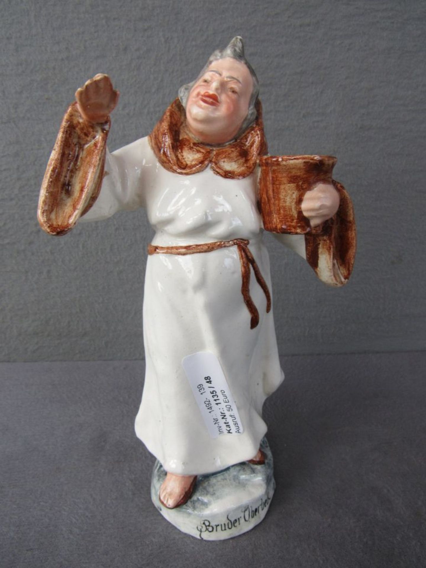 Porzellanfigur signiert Bruder Oberbeck