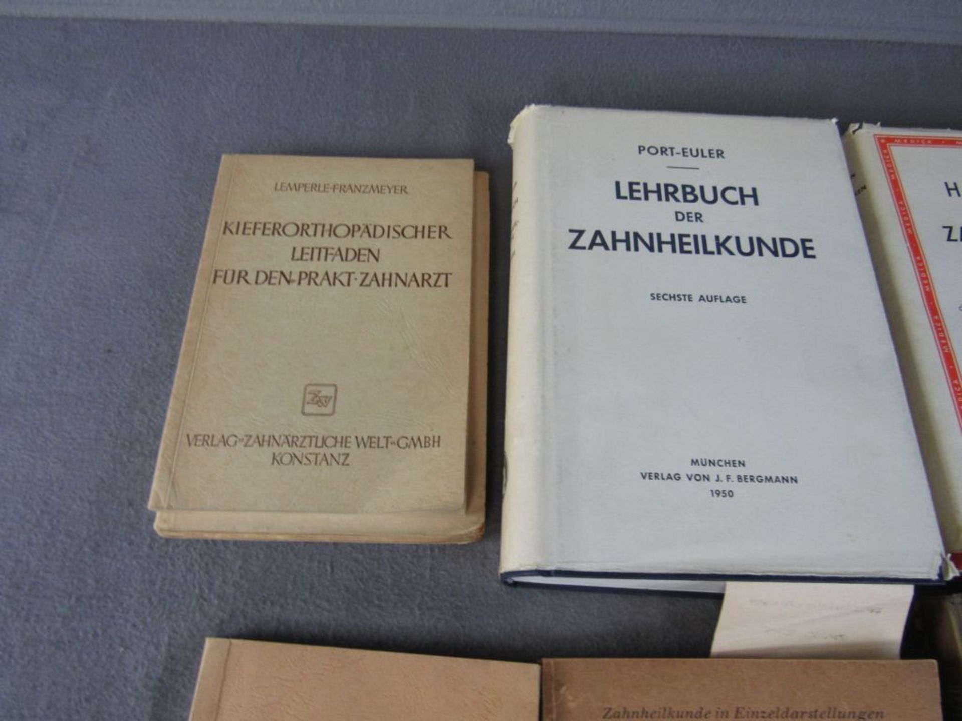 Konvolut Arztbücher Zahnheilkunde - Image 3 of 7