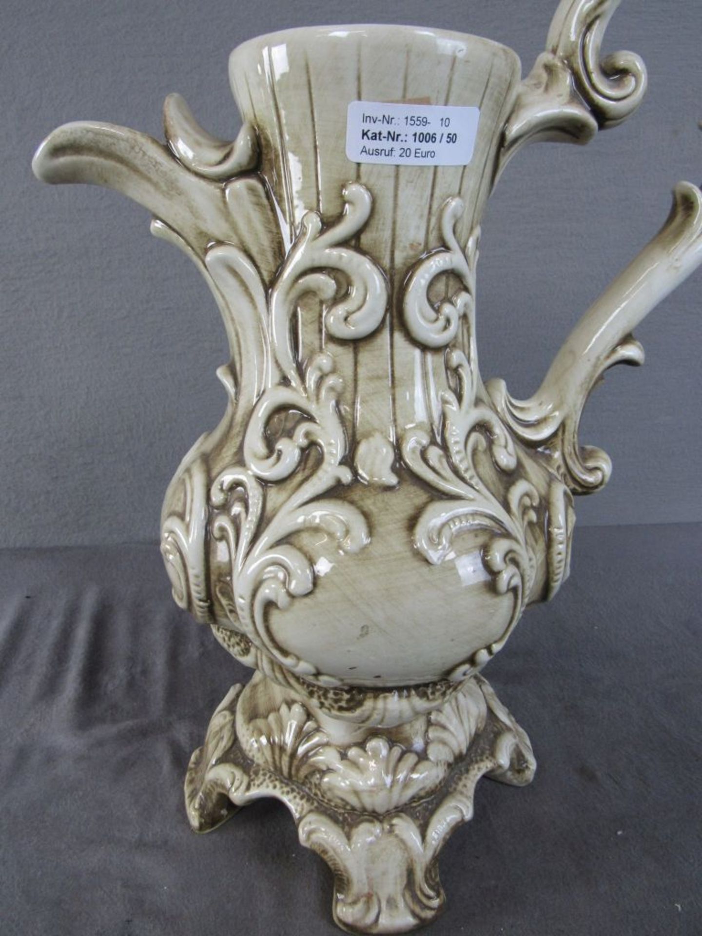 Großer Keramik Henkelkrug Italien Höhe:44cm - Image 2 of 7