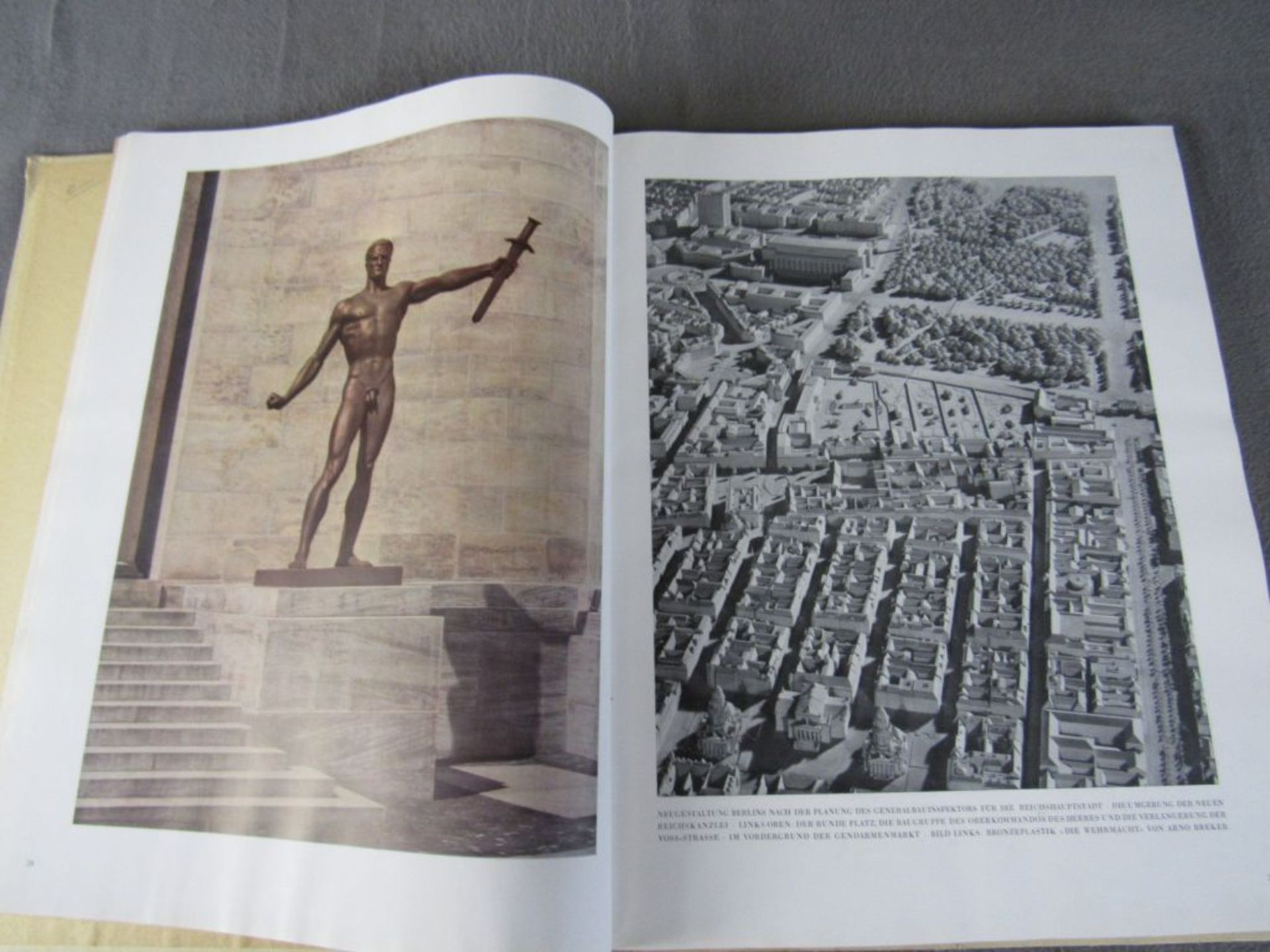 3.Reich großes Buch Bildband die neue Reichskanzlei Großformat Albert Speer - Image 2 of 7