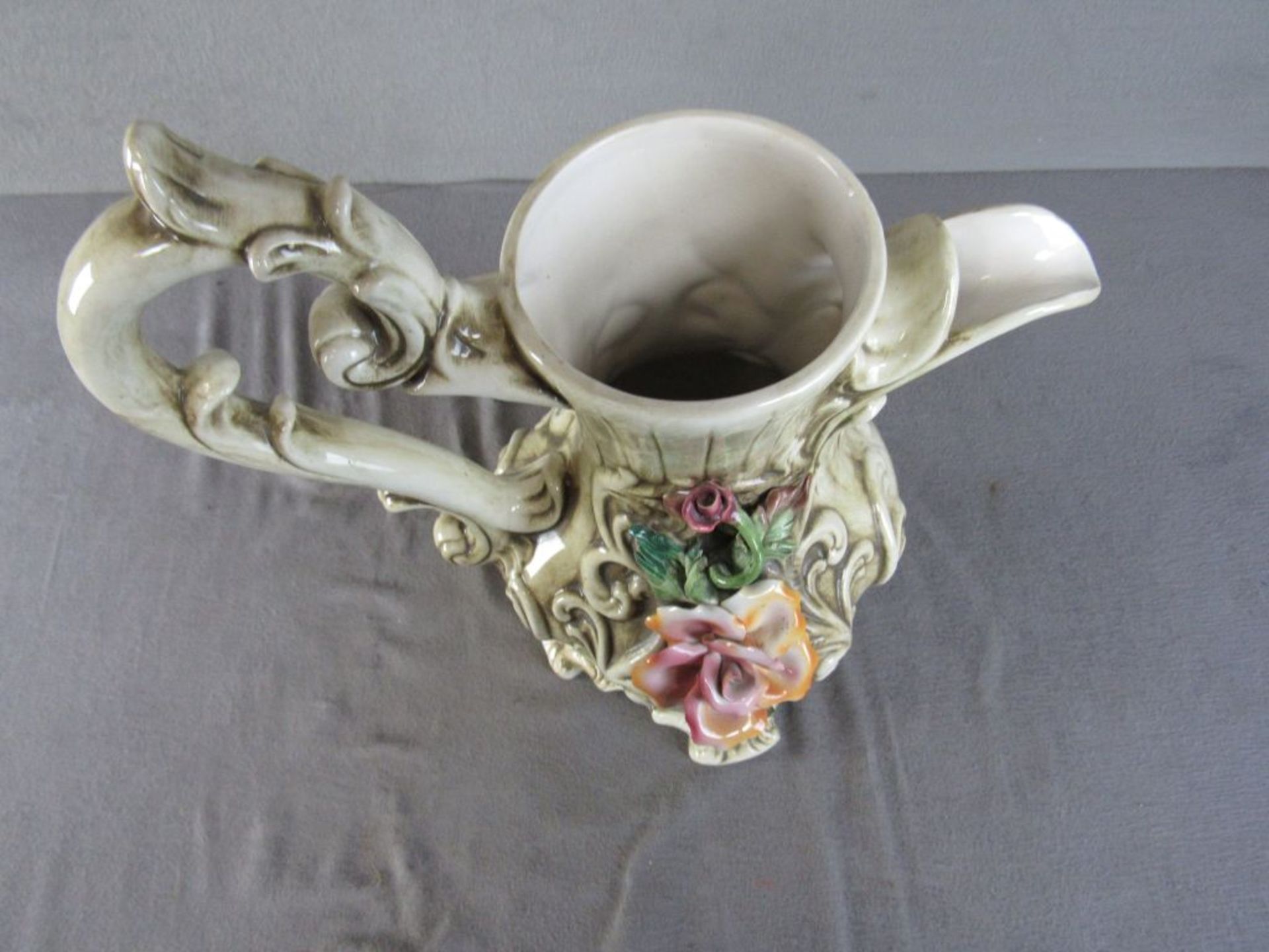 Großer Keramik Henkelkrug Italien Höhe:44cm - Image 6 of 7