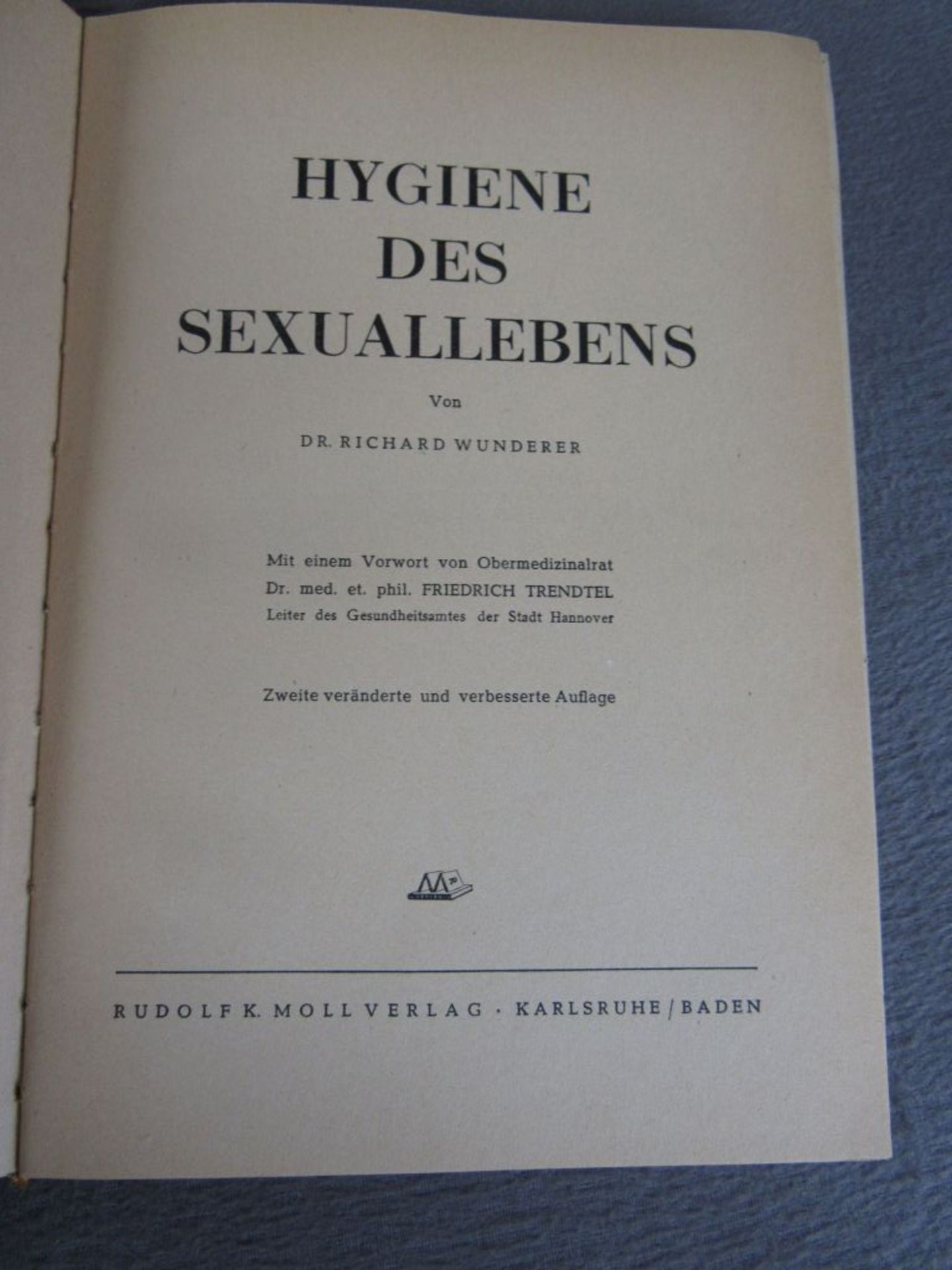 Seltenes Buch Hygiene des Sexuallebens - Image 2 of 6