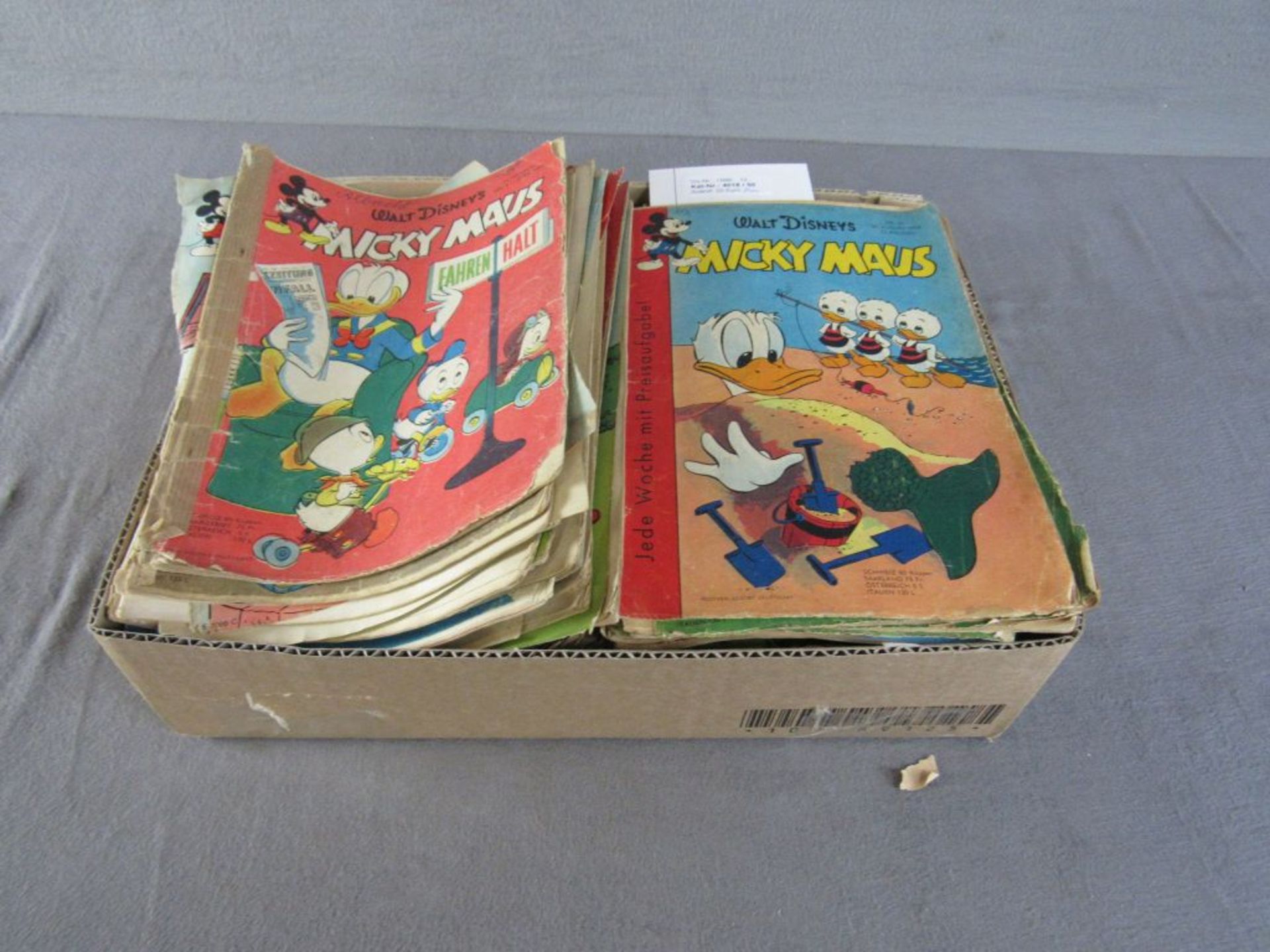 Lot alte Micky Maus ab 1954