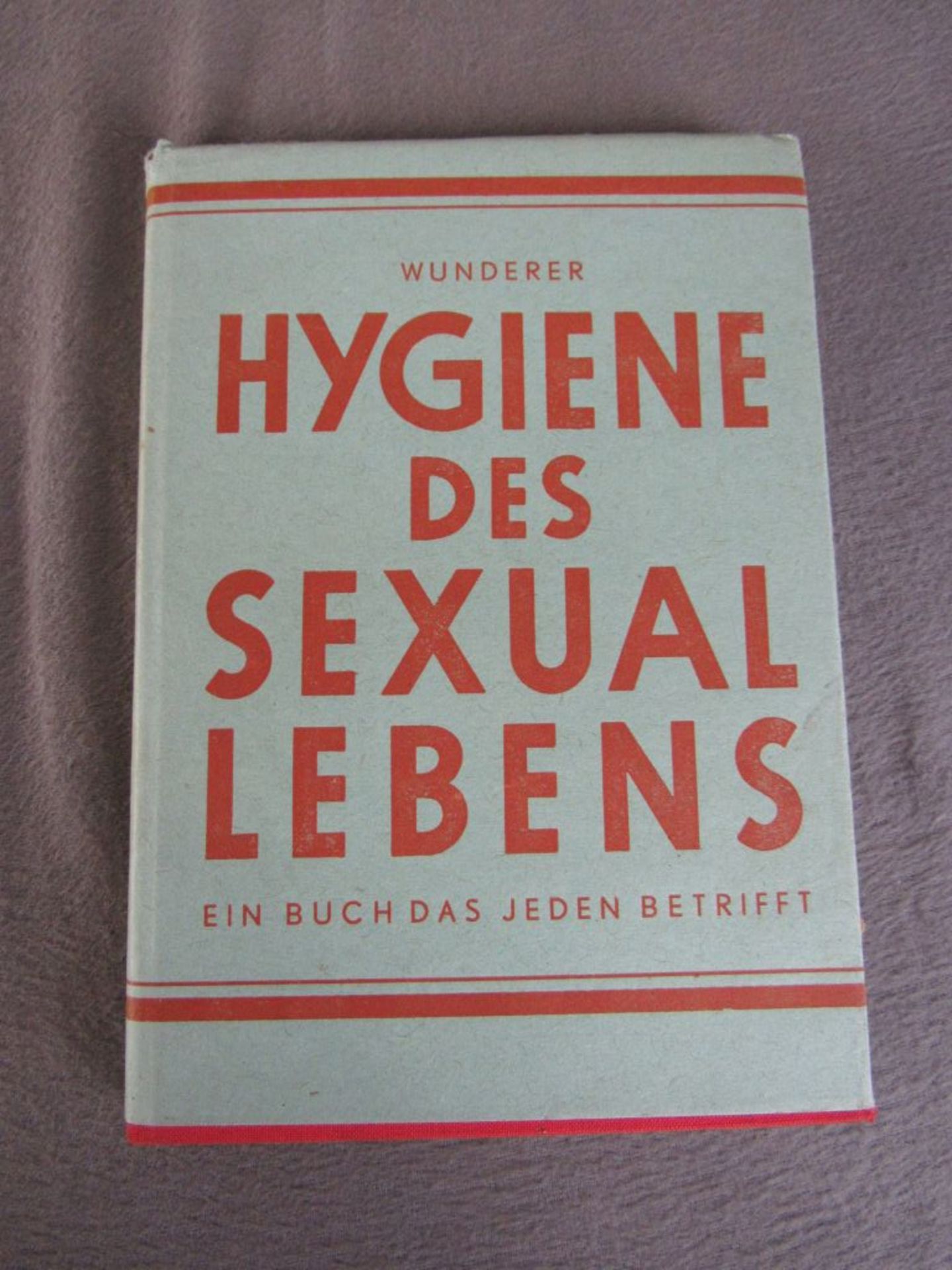 Seltenes Buch Hygiene des Sexuallebens