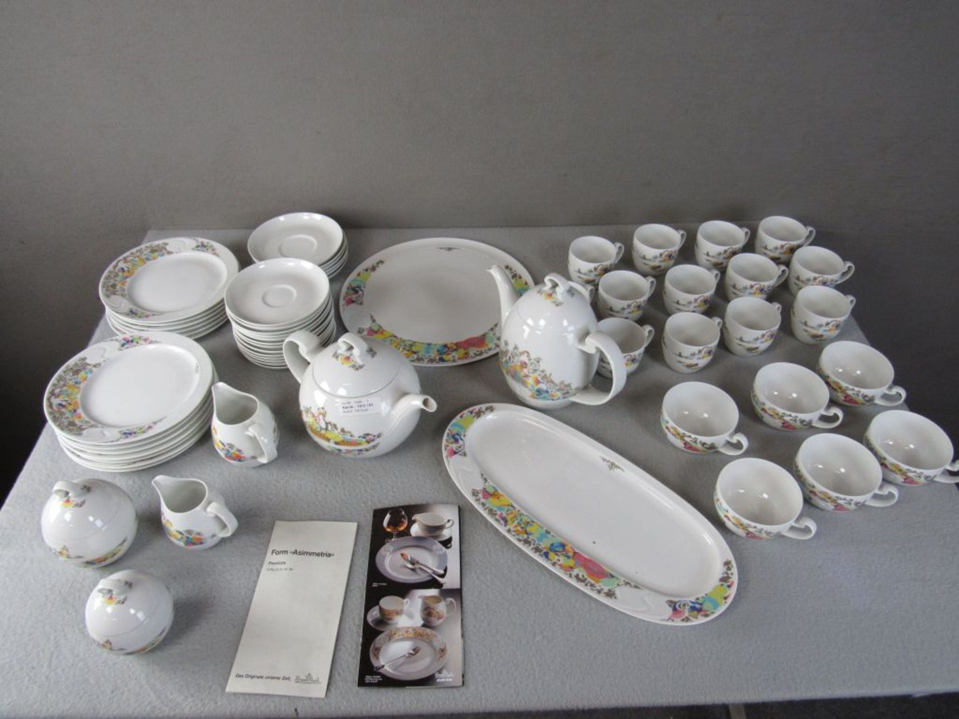 Komplettes Rosenthal Service 58 Teile Modell Entführung aus dem Serail - Bild 2 aus 10