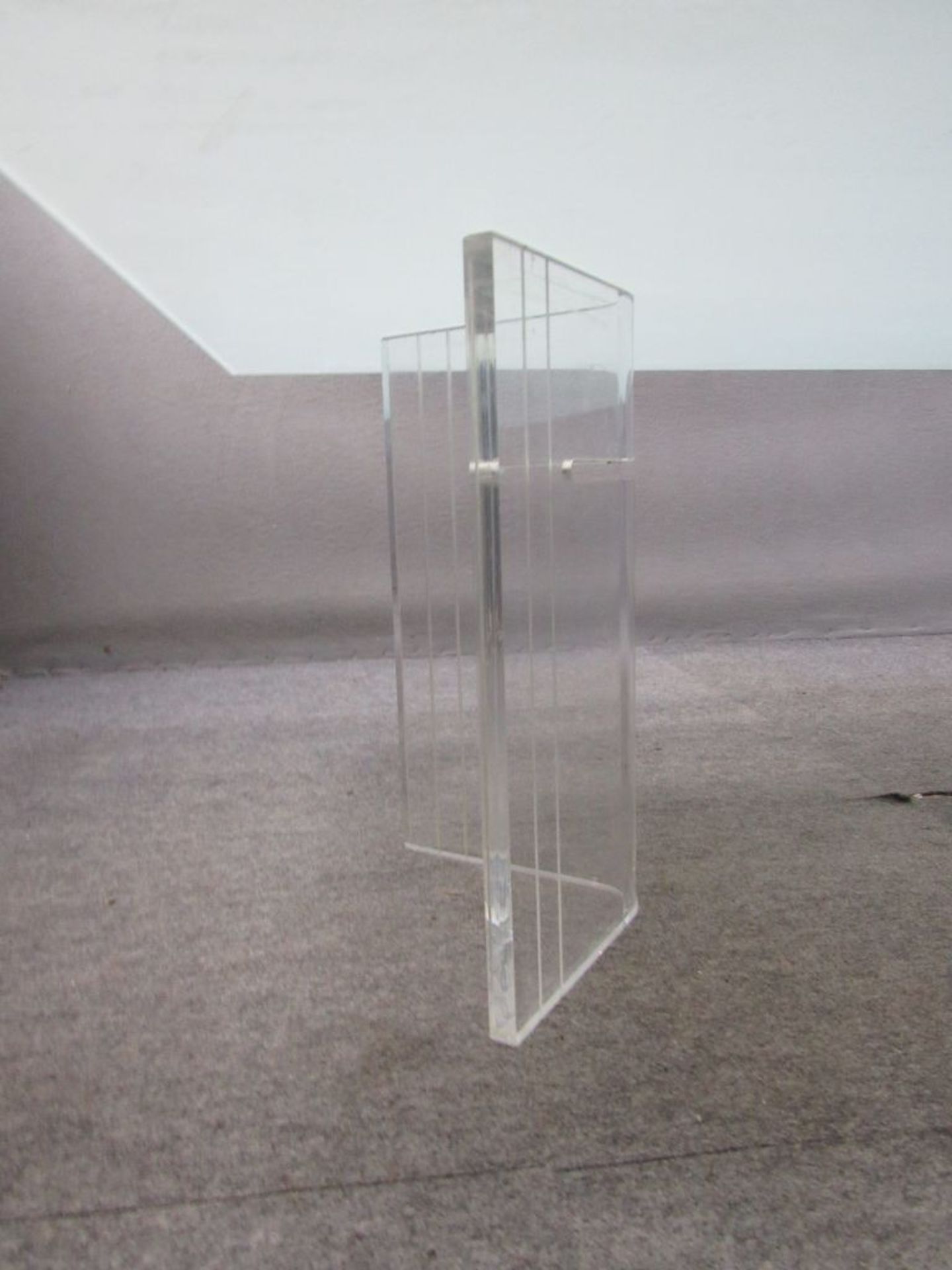 Designertisch Glasplatte auf zwei - Image 5 of 6