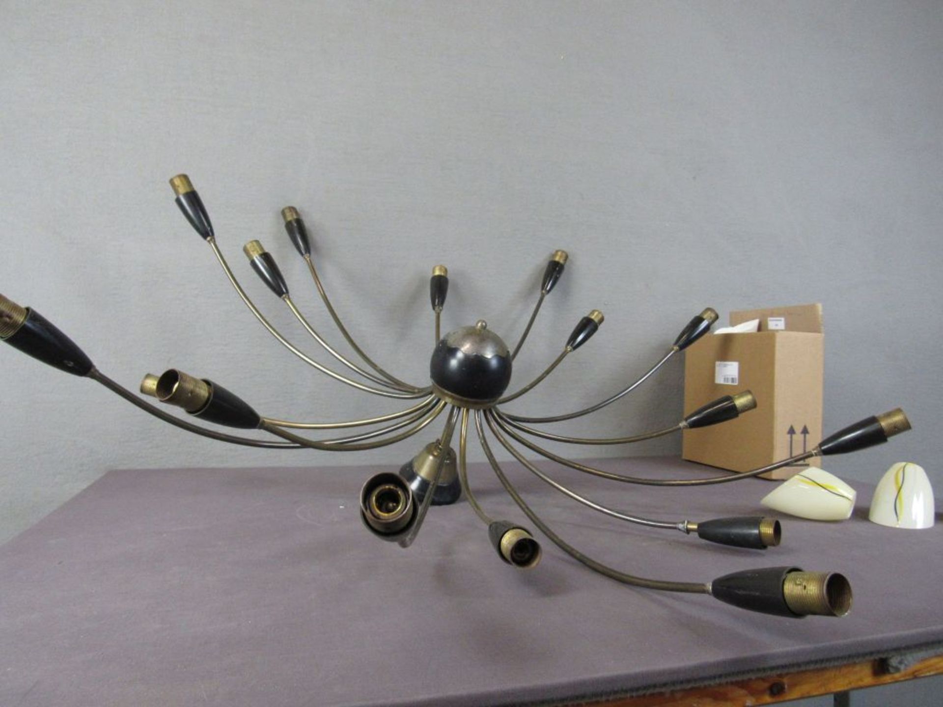 Große 60er Jahre Sputniklampe 16 - Image 9 of 10