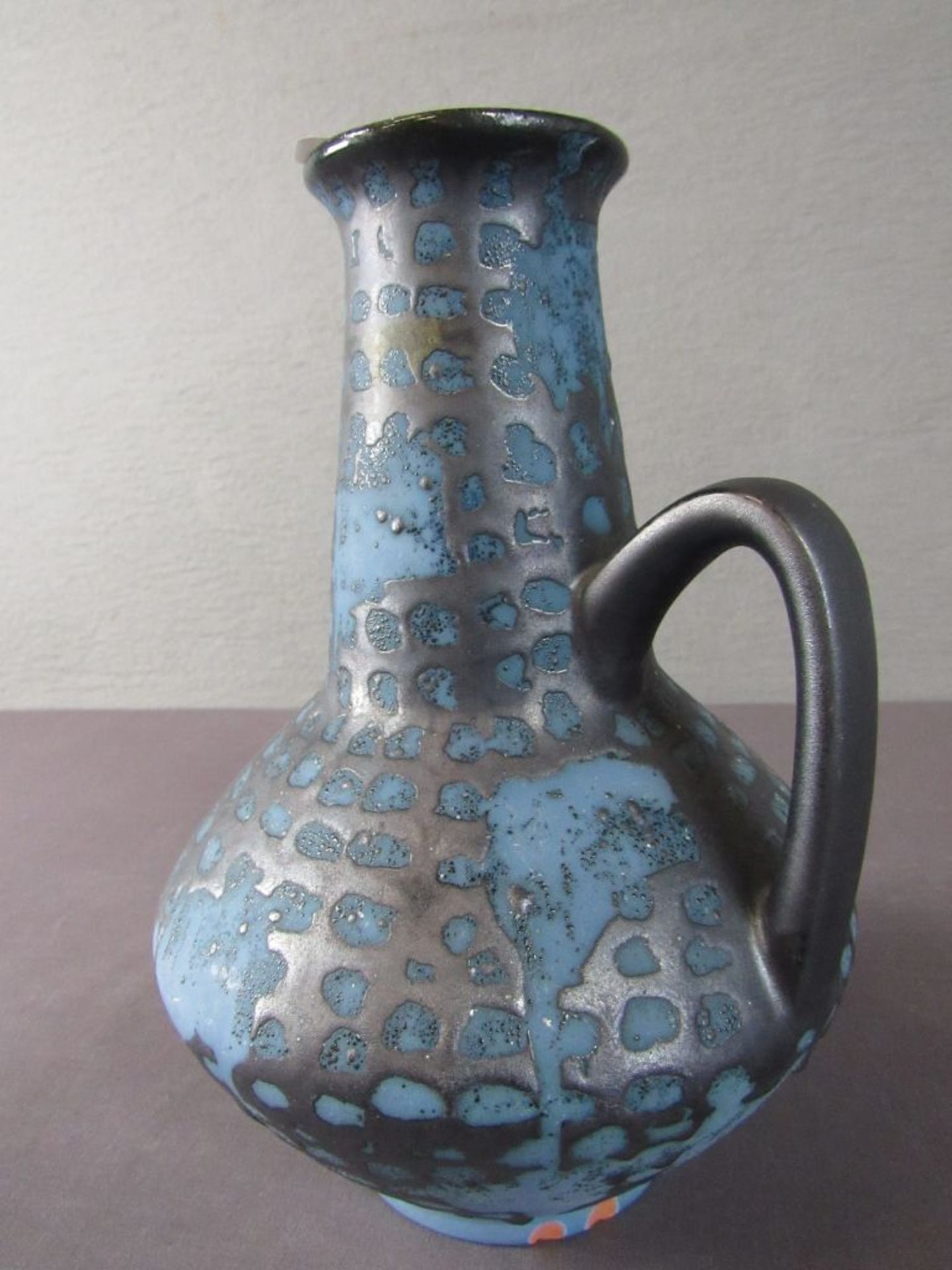 Keramikvase Vintage 60er Jahre 27cm - Image 4 of 5