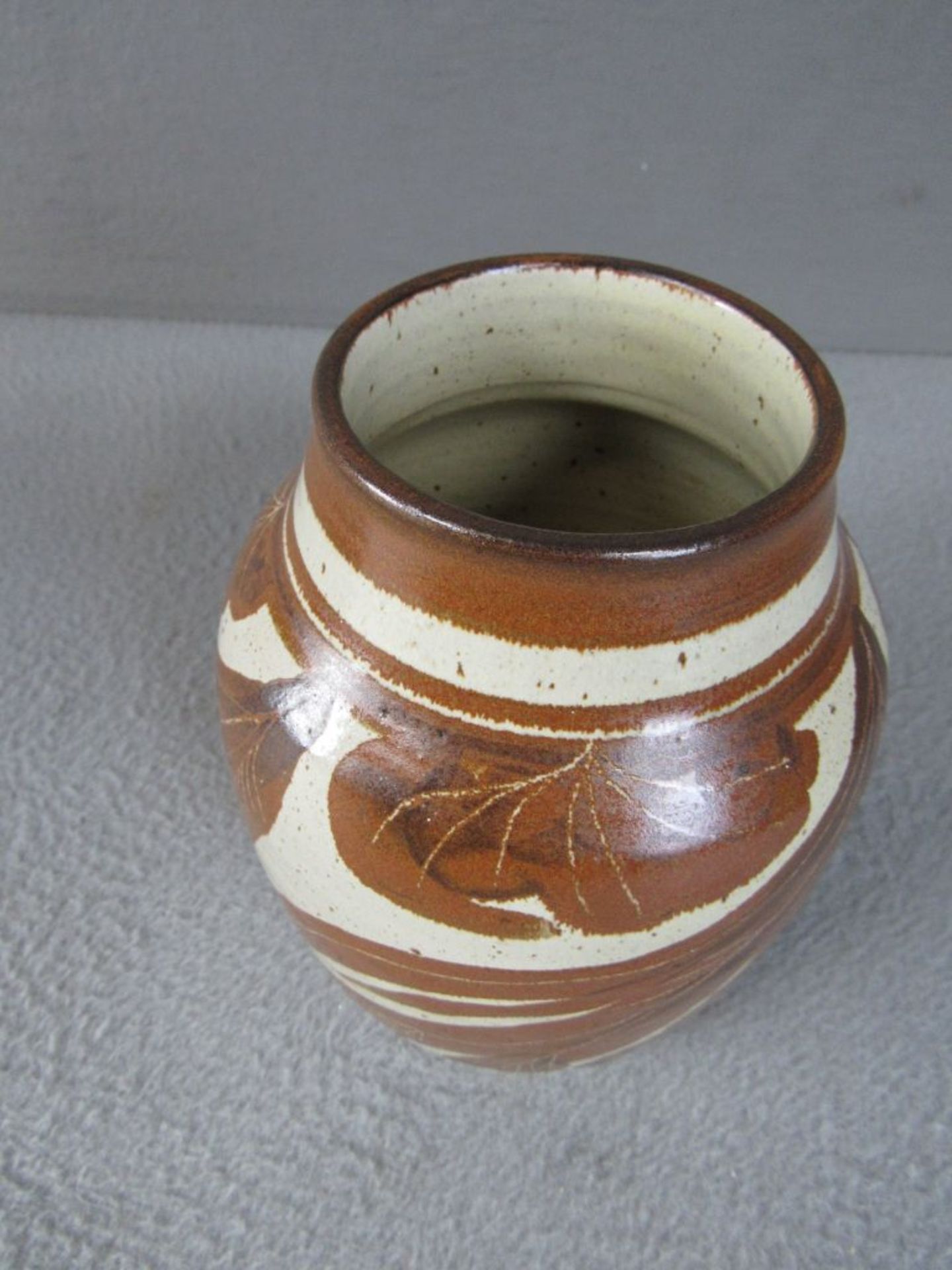 Vase Künstlerkeramik Vintage - Bild 2 aus 6