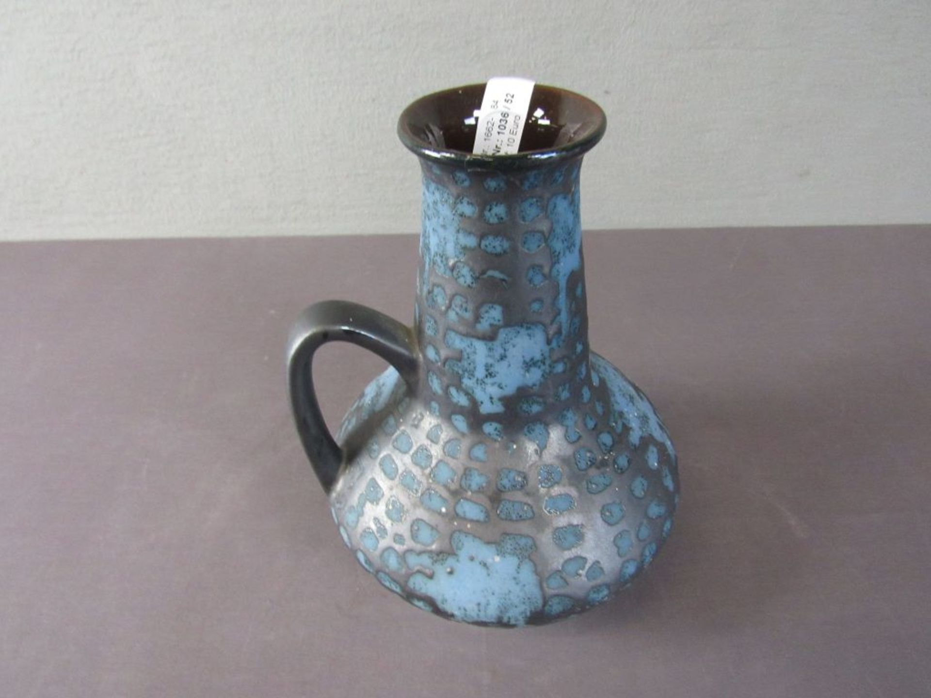 Keramikvase Vintage 60er Jahre 27cm - Image 2 of 5