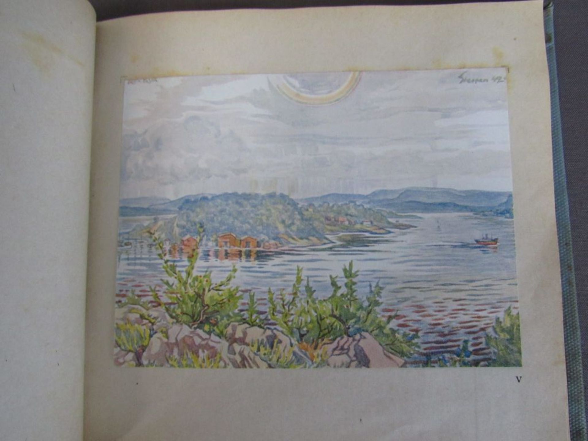 Kleines Buch Norwegen Aquarelle von - Image 6 of 7