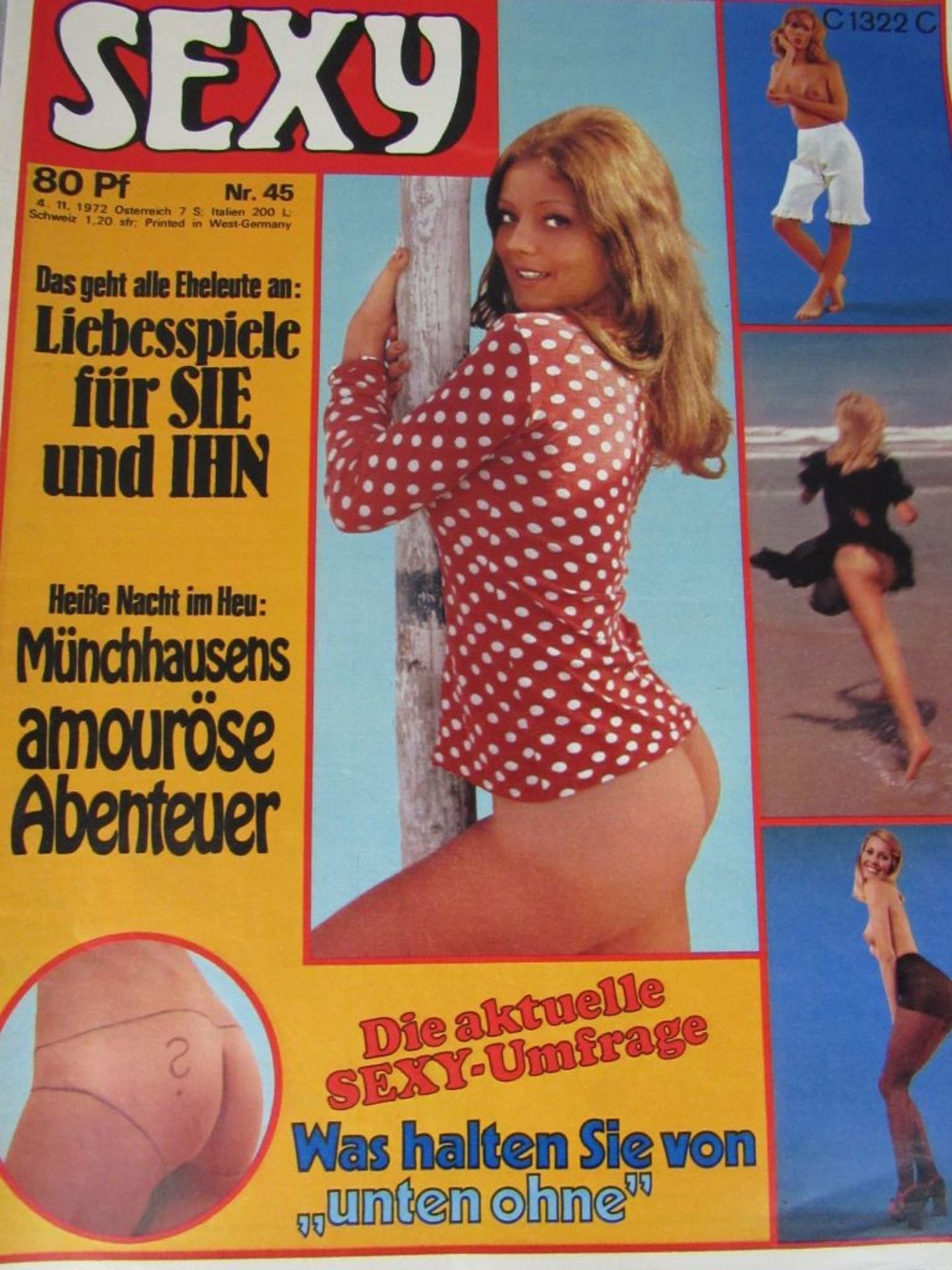Drei 70er Jahre Zeitschriften Erotik - Image 2 of 6