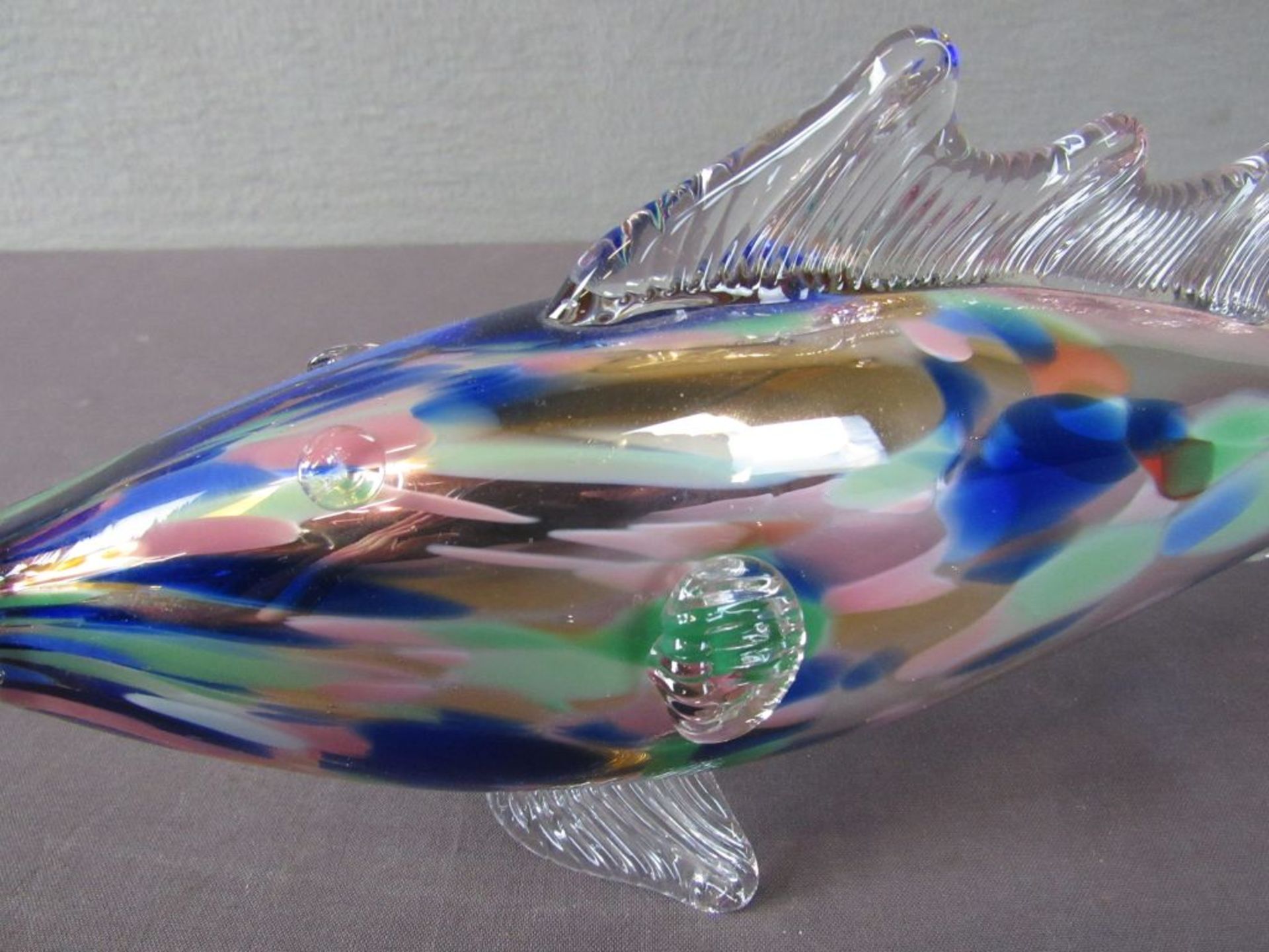 Murano Glasfisch farbenfroh 41cm - Bild 5 aus 6