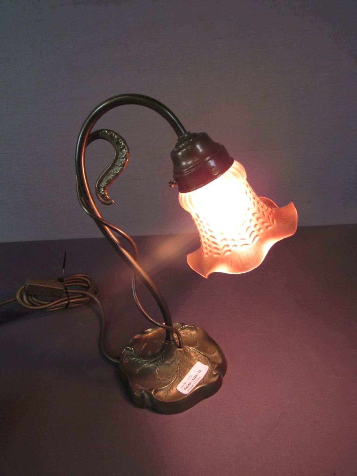Tischlampe Messingguß in - Image 2 of 5