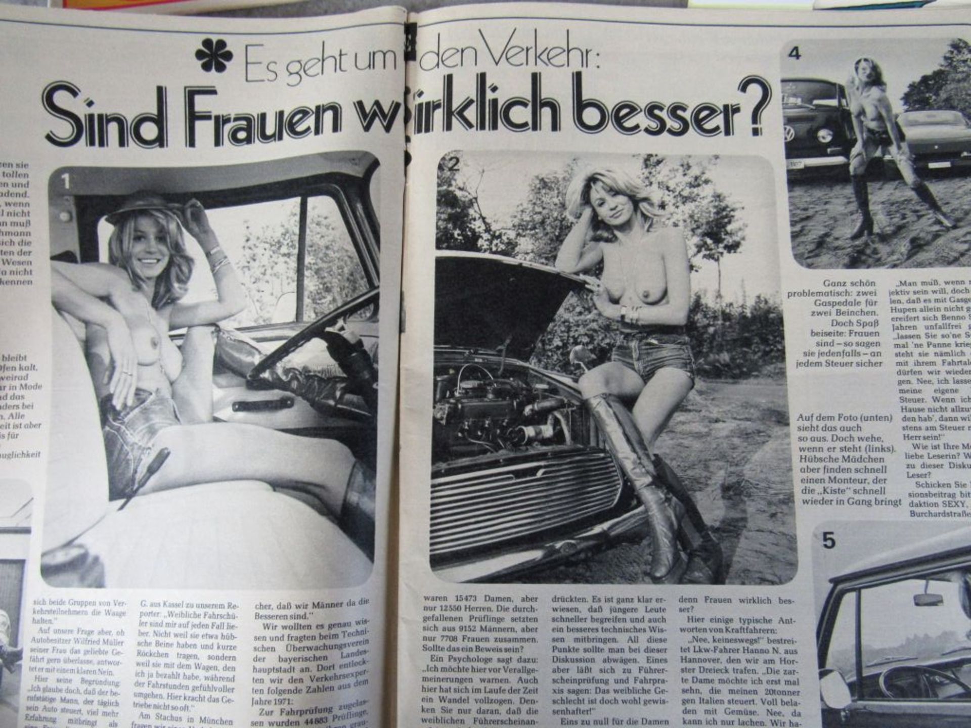Drei 70er Jahre Zeitschriften Erotik - Bild 6 aus 6