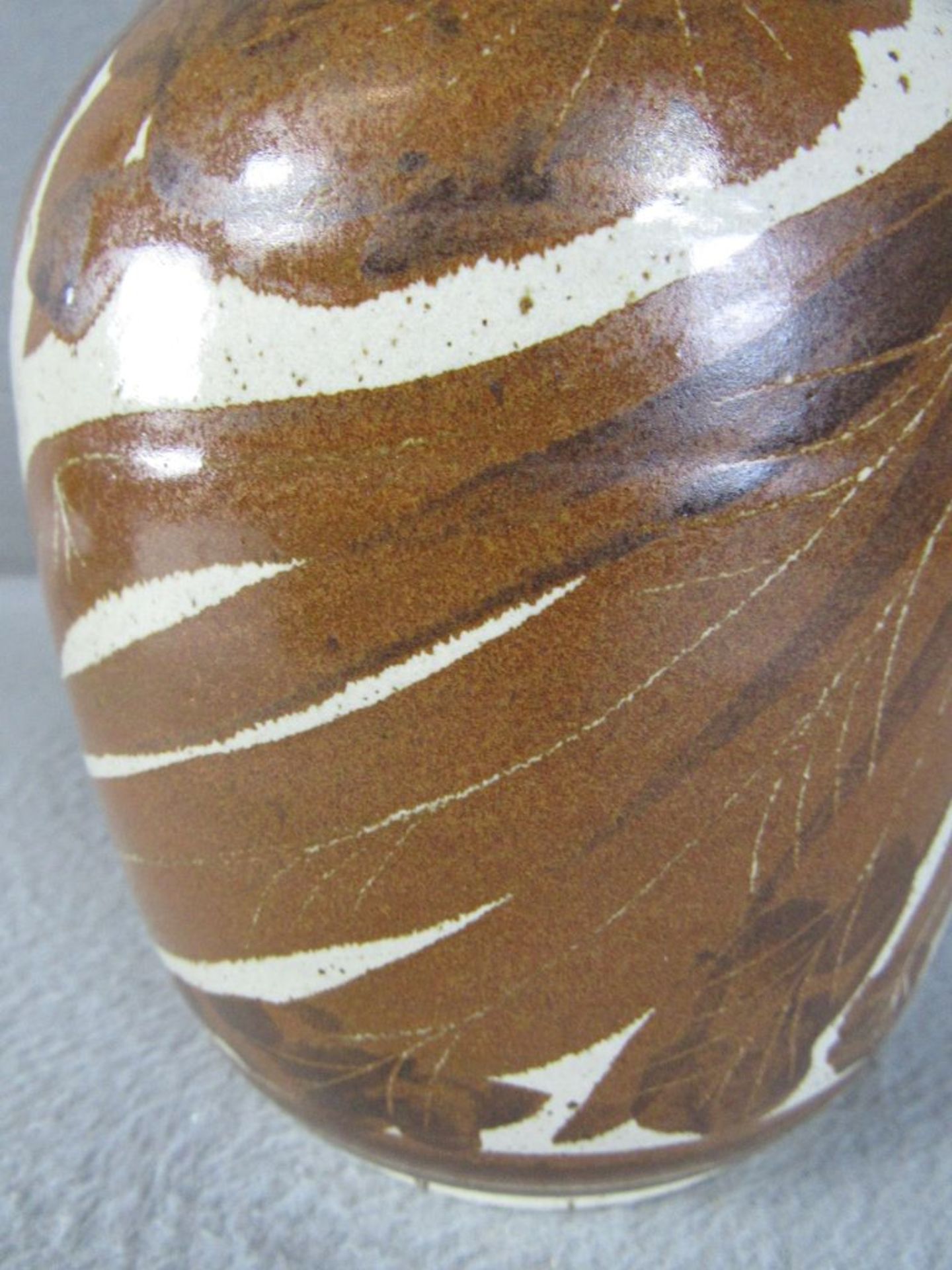 Vase Künstlerkeramik Vintage - Bild 3 aus 6