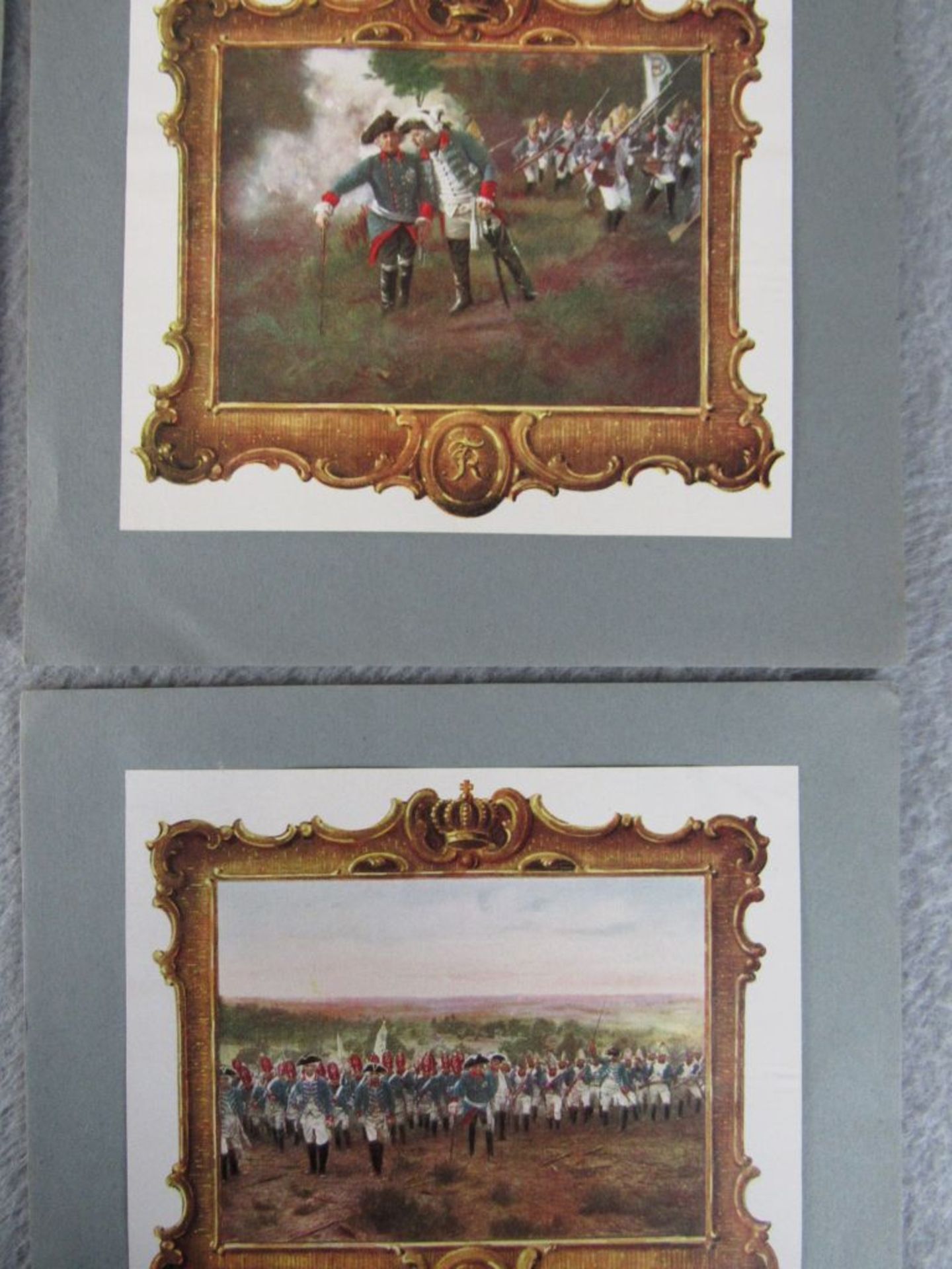 Drei Bilder in original Schuber 1.WK - Image 2 of 4