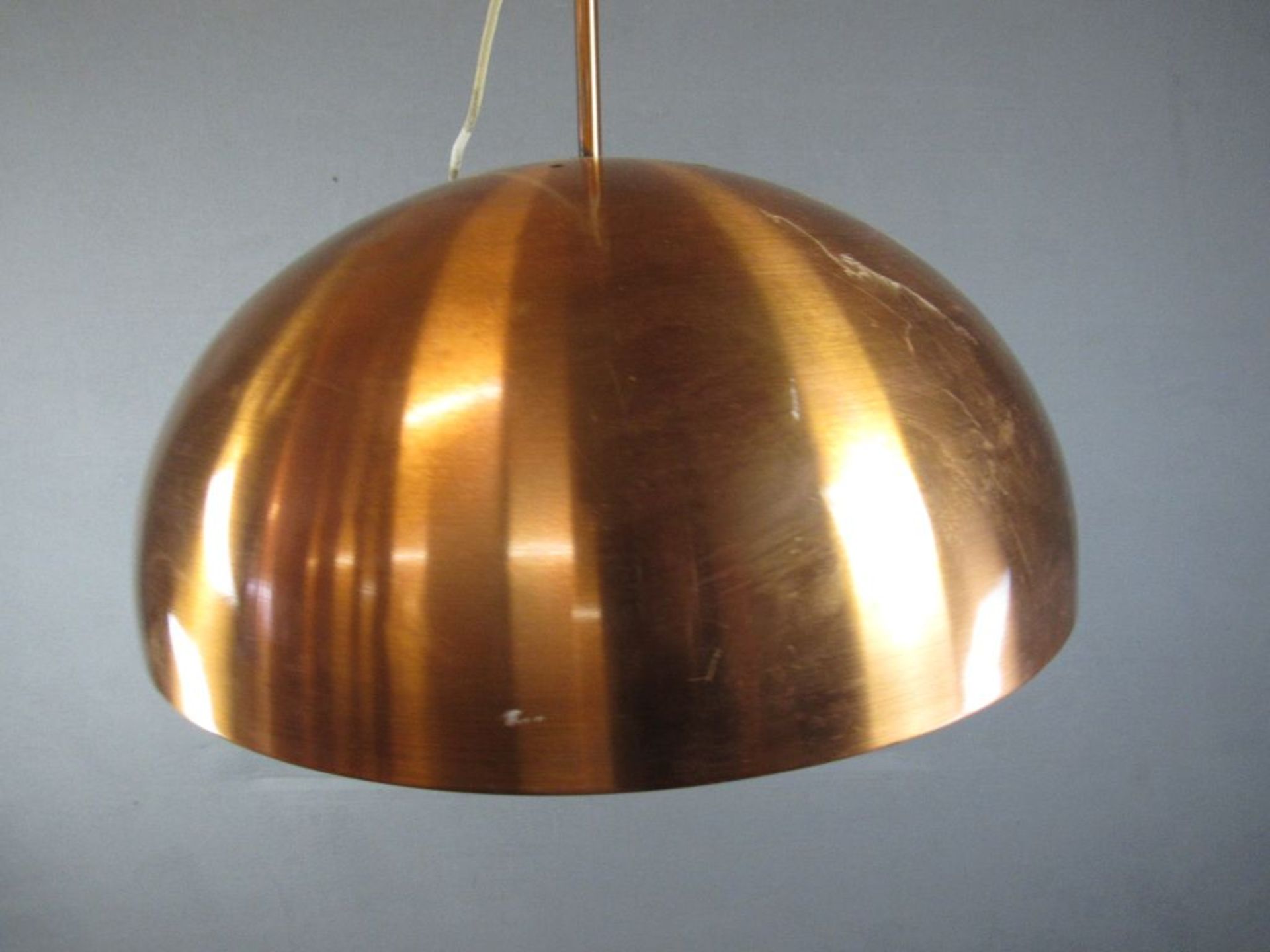 Deckenlampe Vintage Kupfer dreiflammig - Image 3 of 8