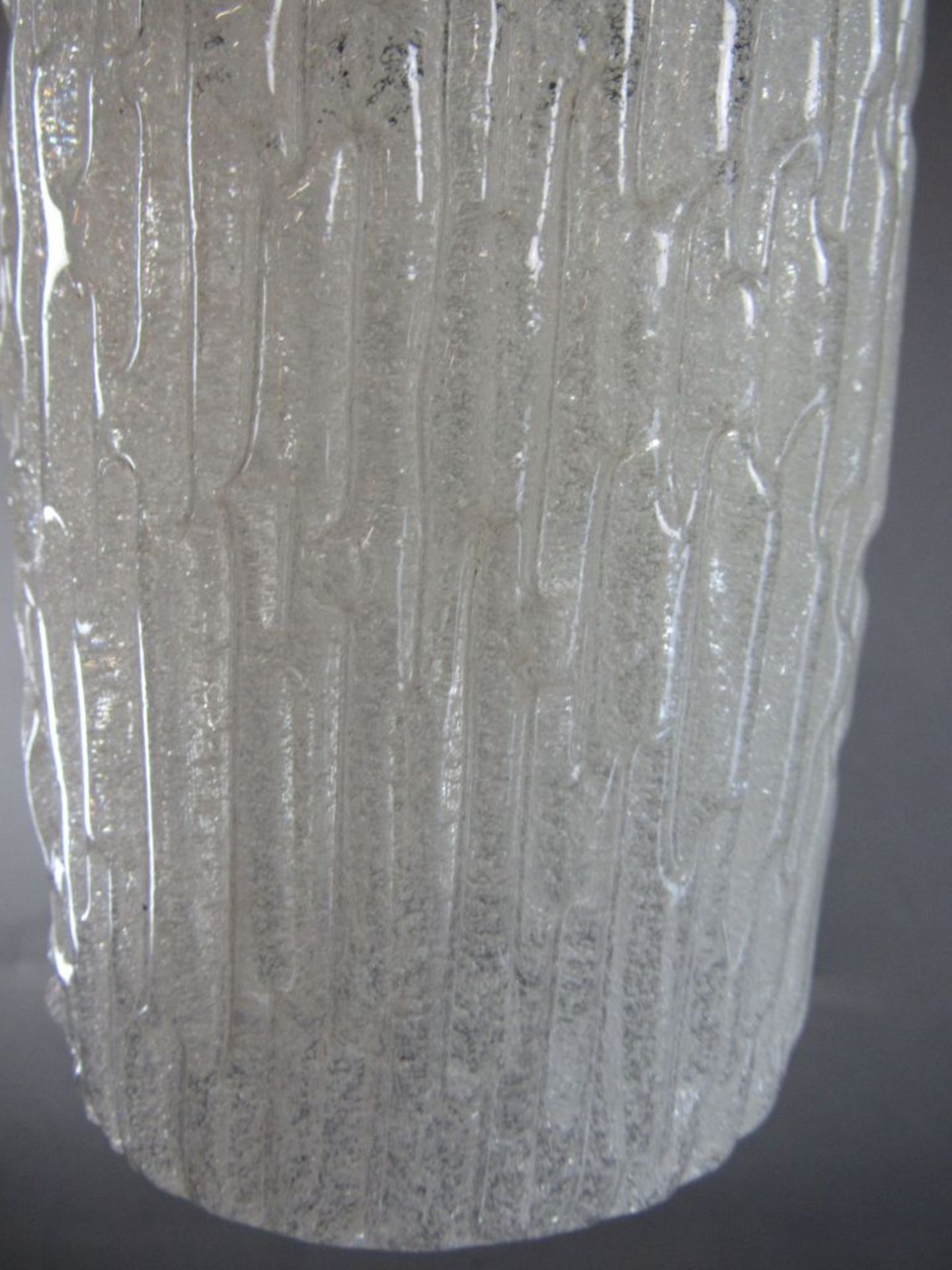 Schwere Eisglaslampe Korpus 30cm - Image 4 of 5
