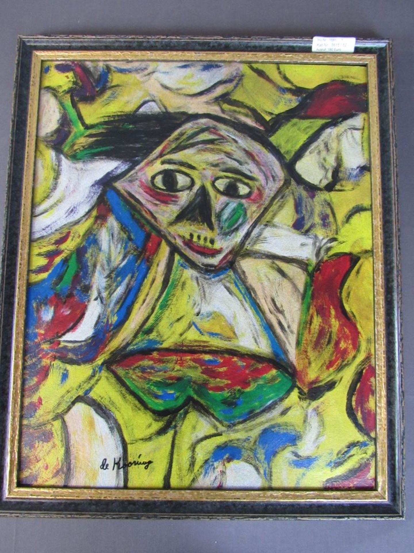 Gemälde bezeichnet de Kooning - Image 2 of 8