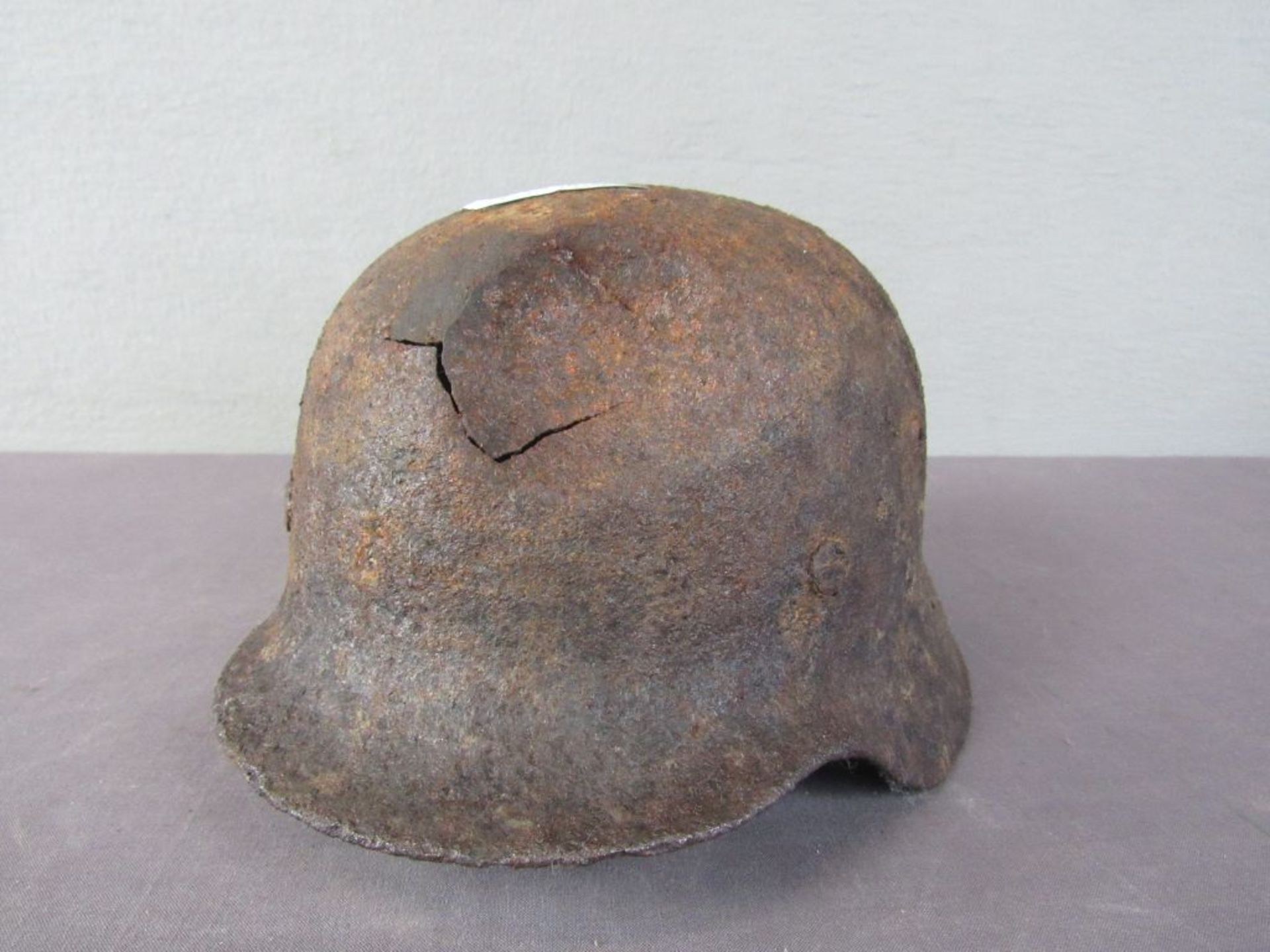 Stahlhelm 2.WK M35 originaler - Image 3 of 4