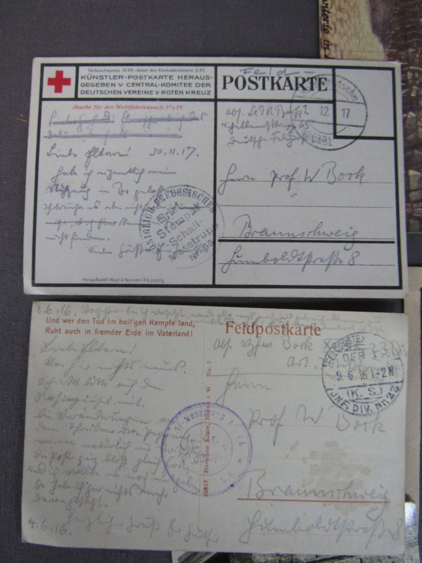 50 alte Postkarten mit militärischen - Image 10 of 10