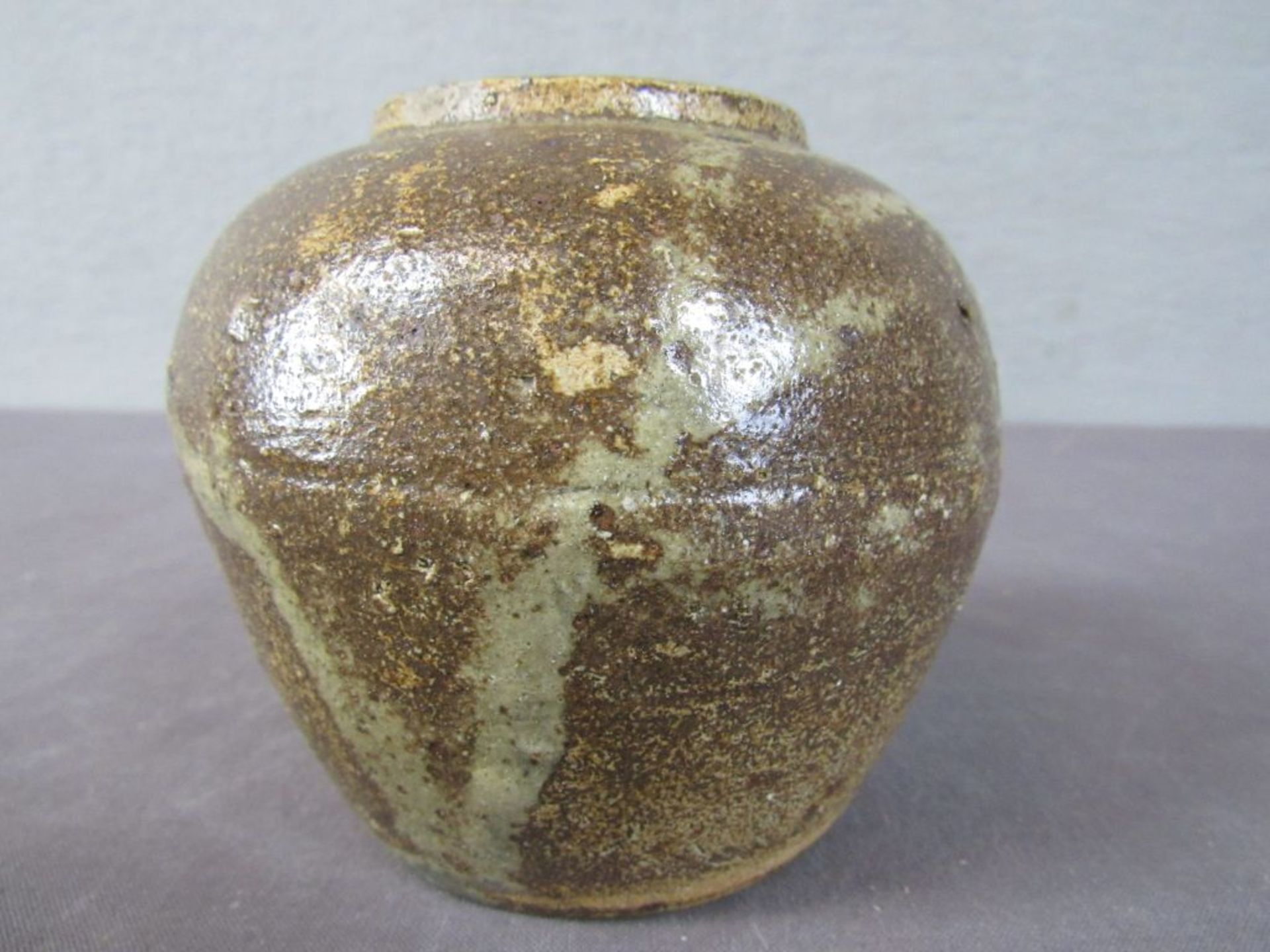 Japanische Pinseldose Keramik 18.