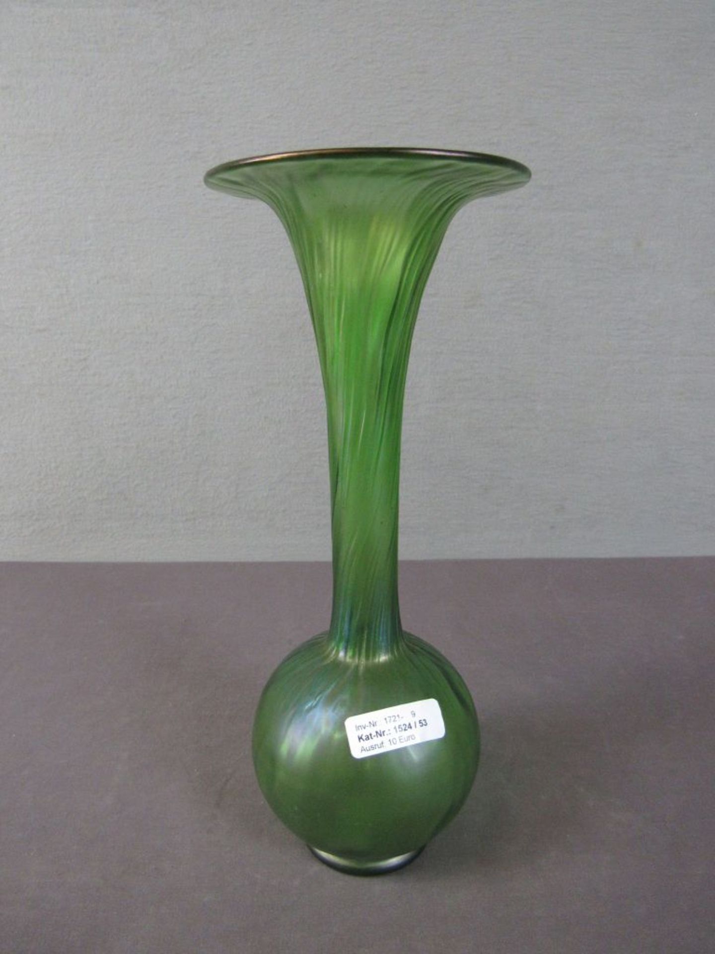 Vase Jugendstil Loetz geschätzt um