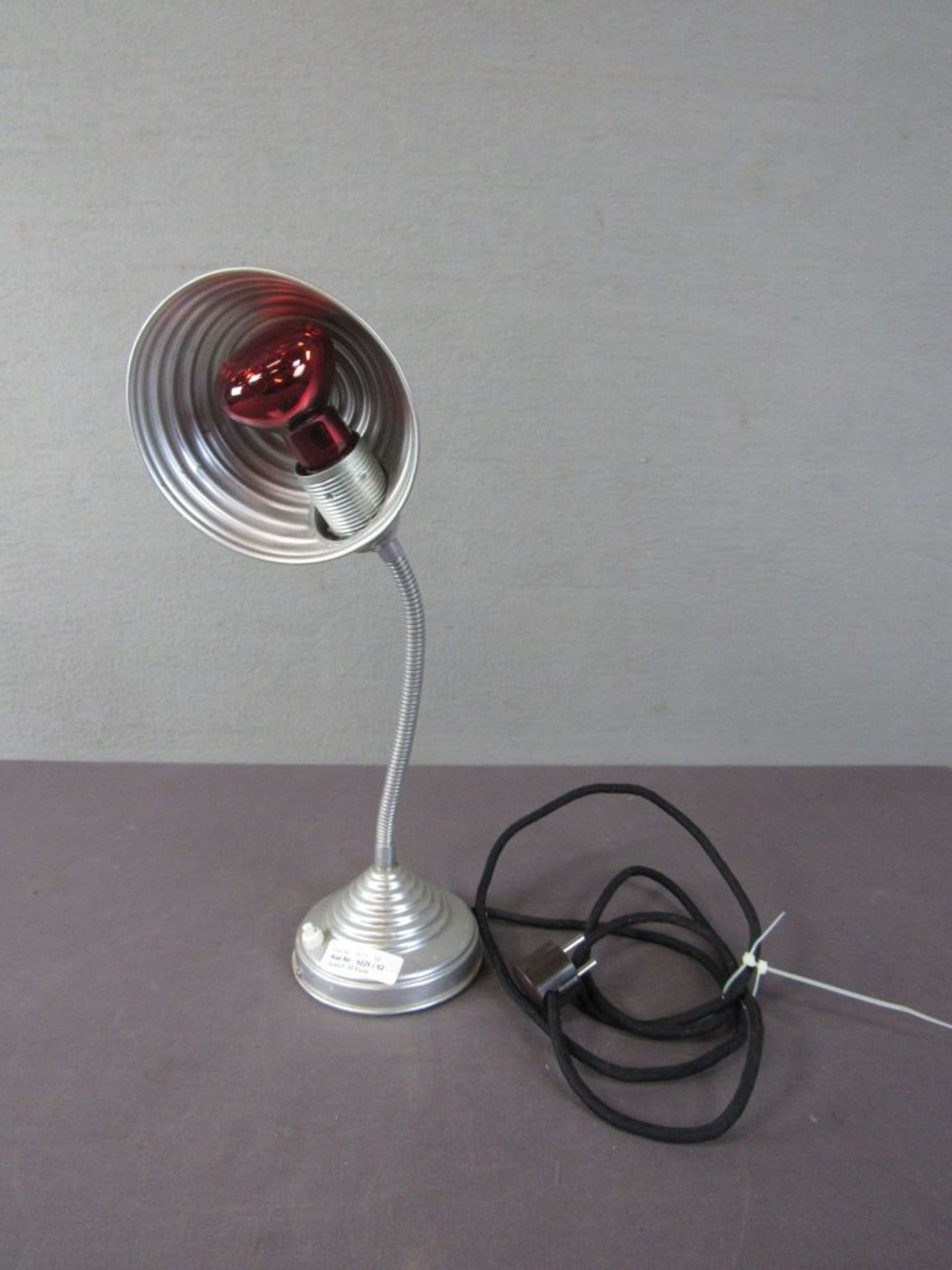 Tischlampe Art Deco Aluminium mit