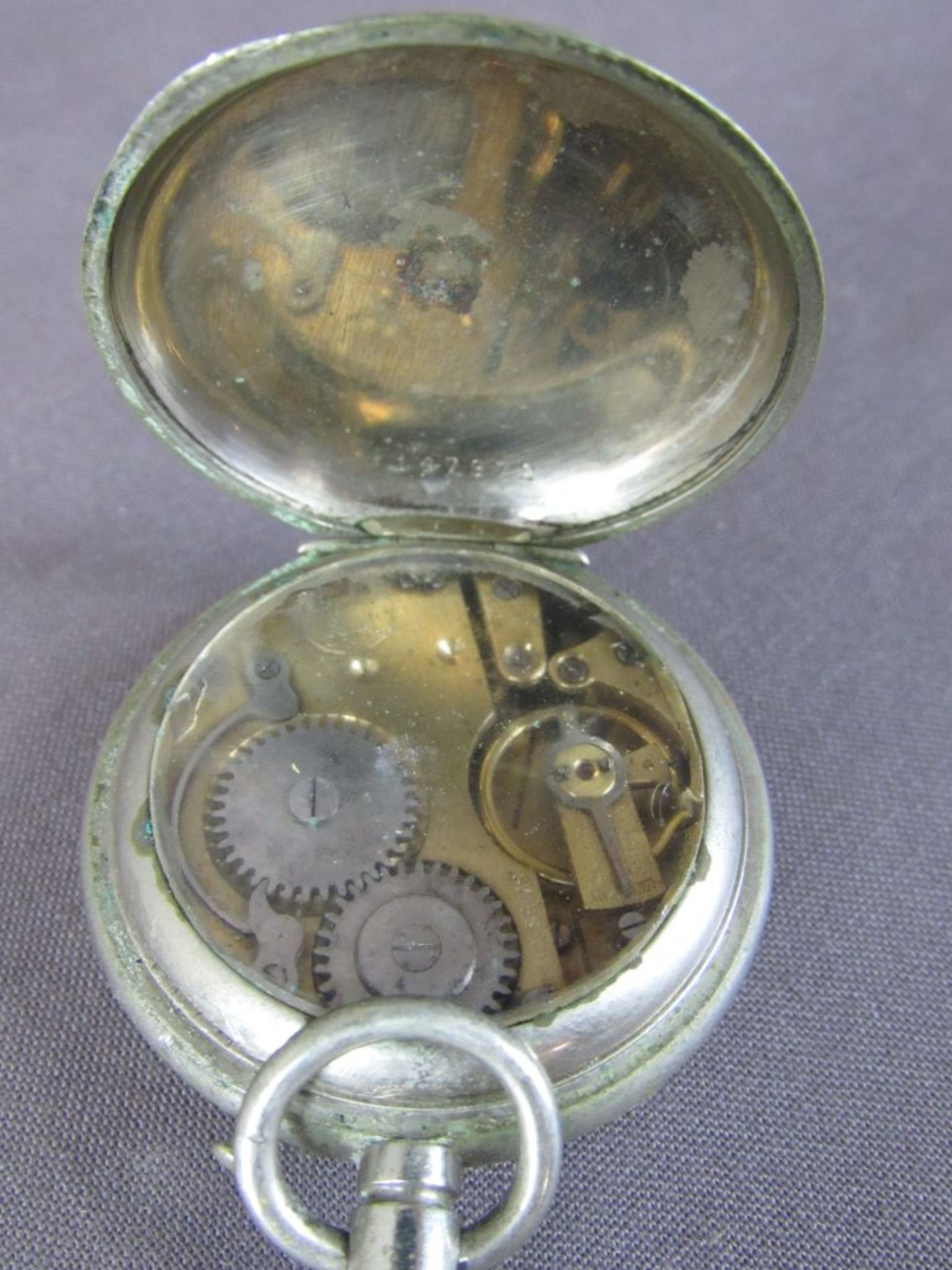 Drei antike Uhren Taschenuhr Herren - Image 8 of 8
