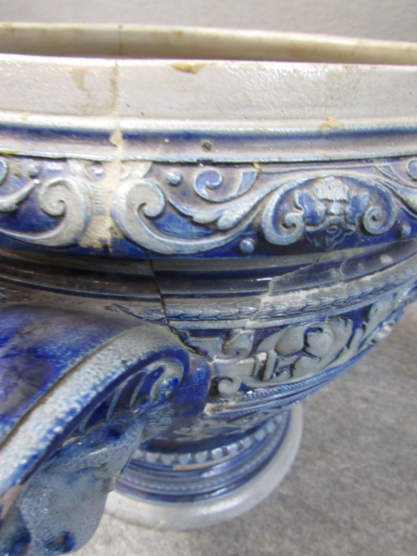 Keramiksäule Salzglasur mit passigem - Bild 8 aus 11