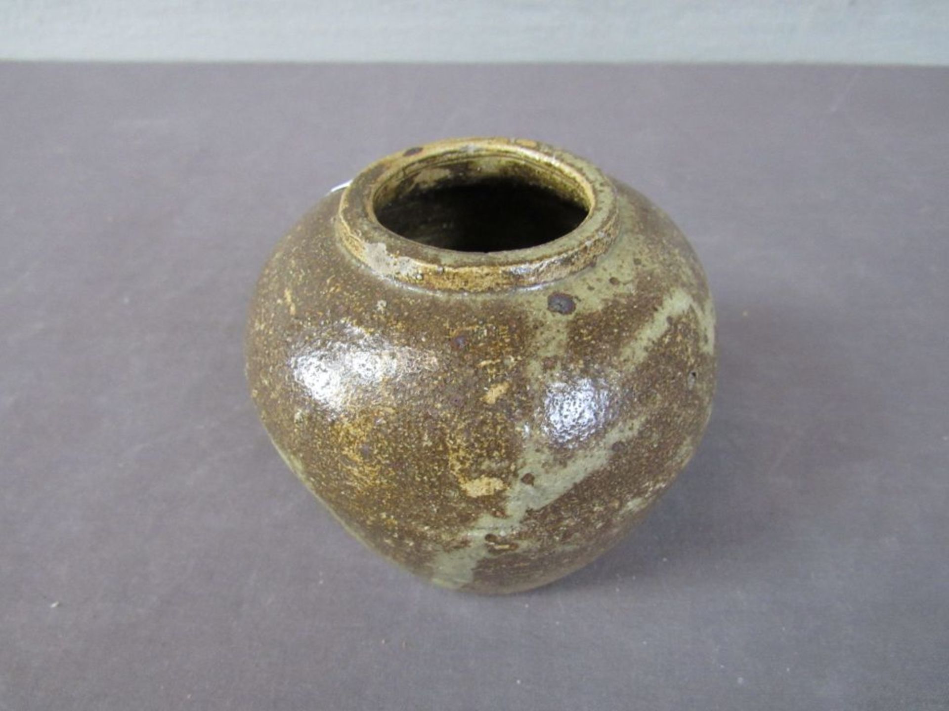 Japanische Pinseldose Keramik 18. - Bild 2 aus 5
