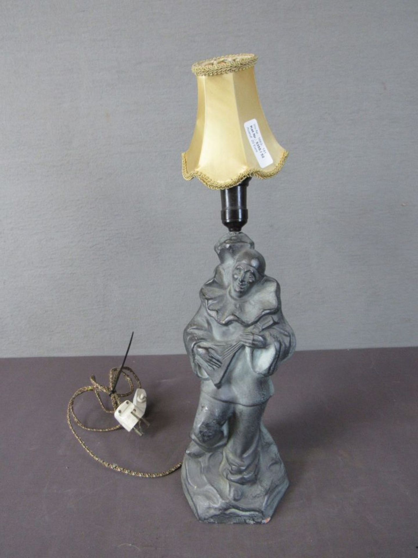 Tischlampe Keramik Pirrot 52cm hoch