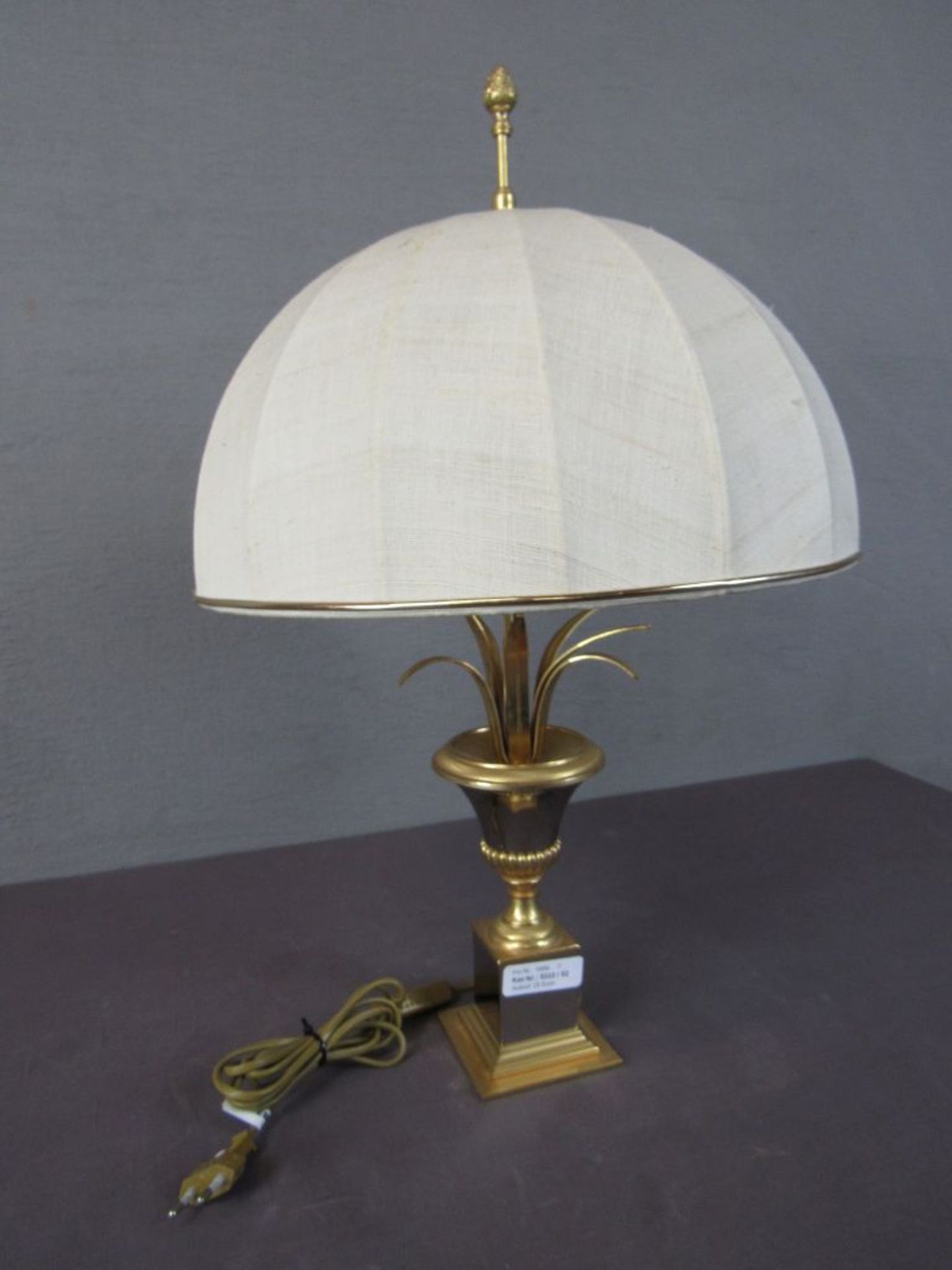 Italienische Tischlampe Palmenlampe - Image 6 of 6