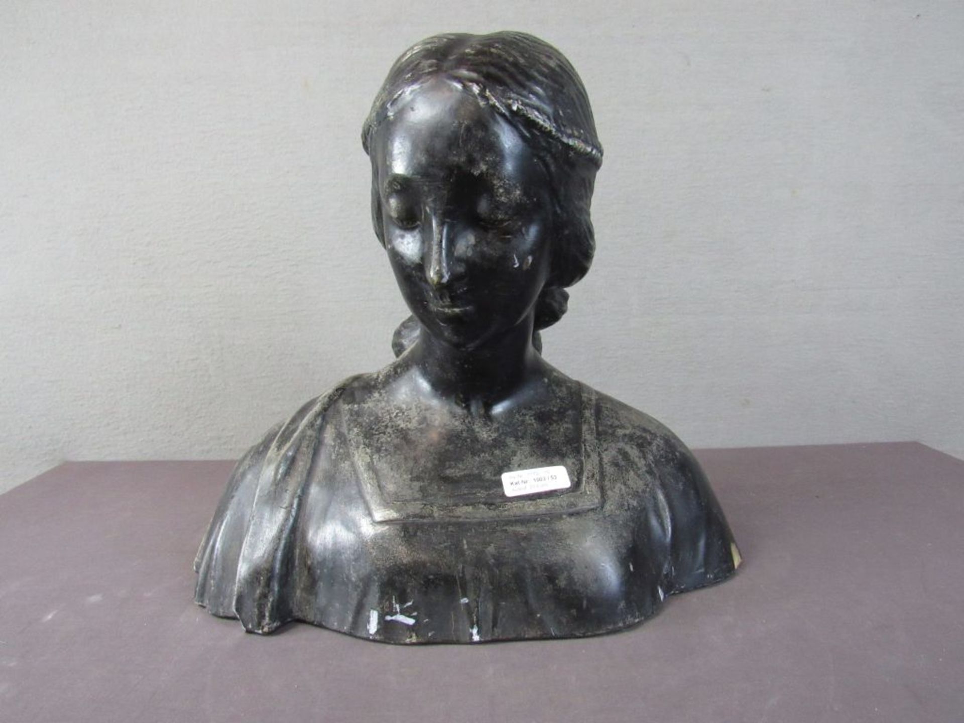 Büste Jugendstil Frau um 1900 ca.42cm