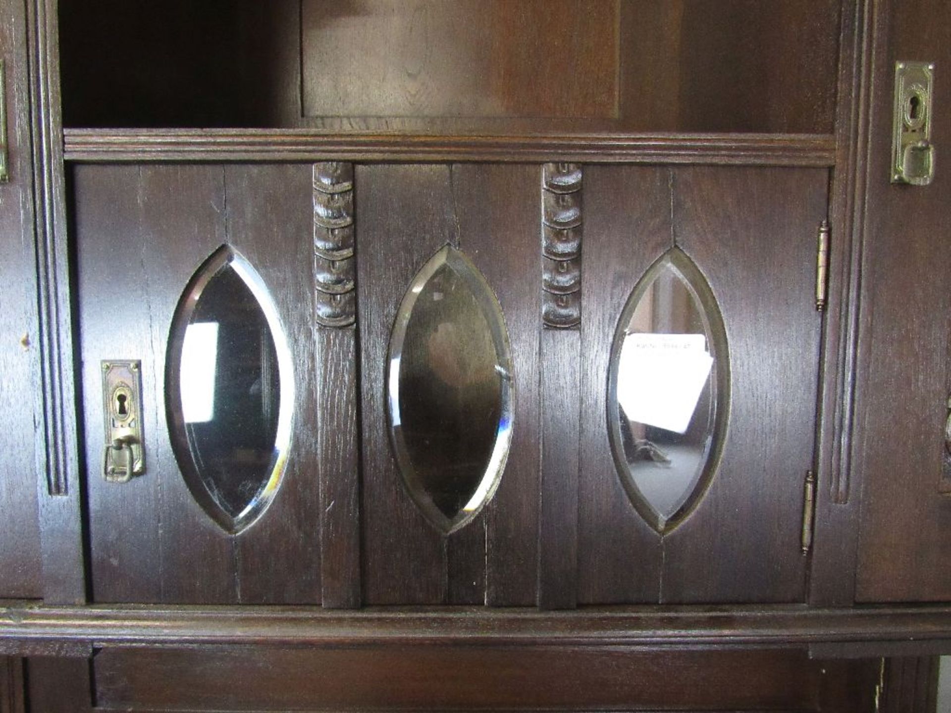 Schöner Jugendstil Aufsatzschrank mit - Image 3 of 10