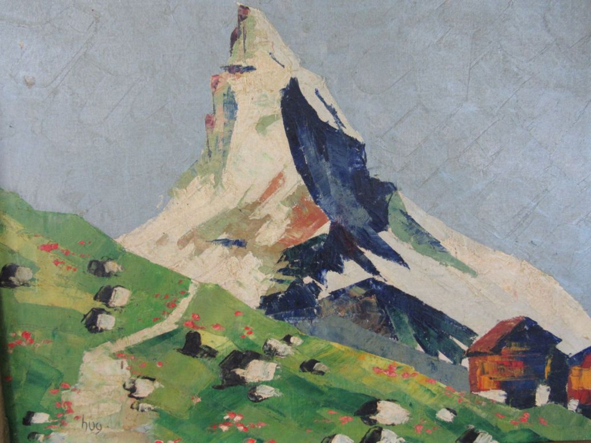 Alpen Matterhorn wohl für Karl