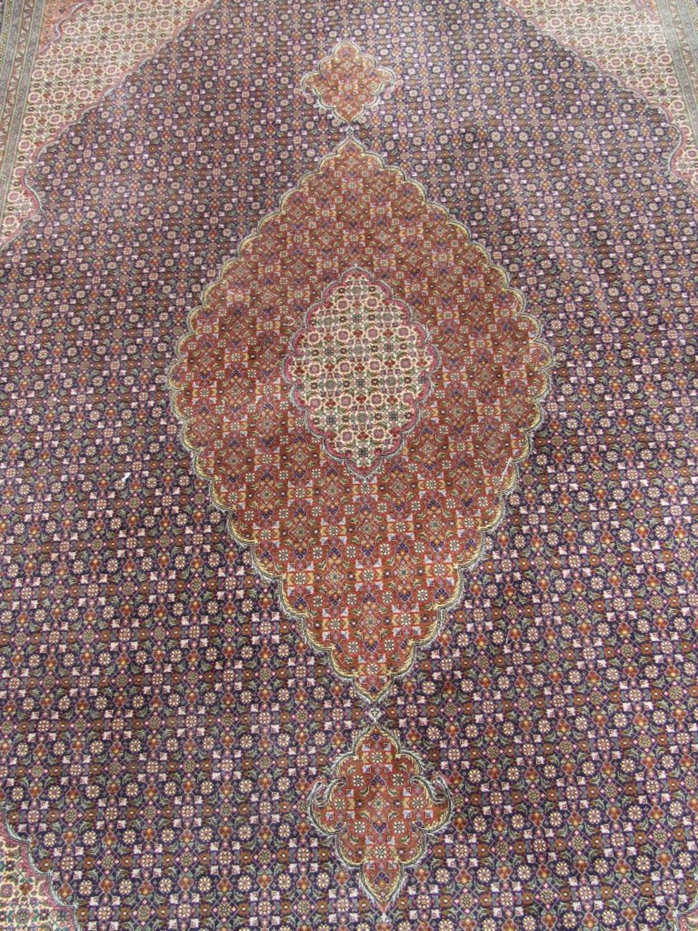 Schöner Orientteppich Tabris 298x198cm - Bild 2 aus 11
