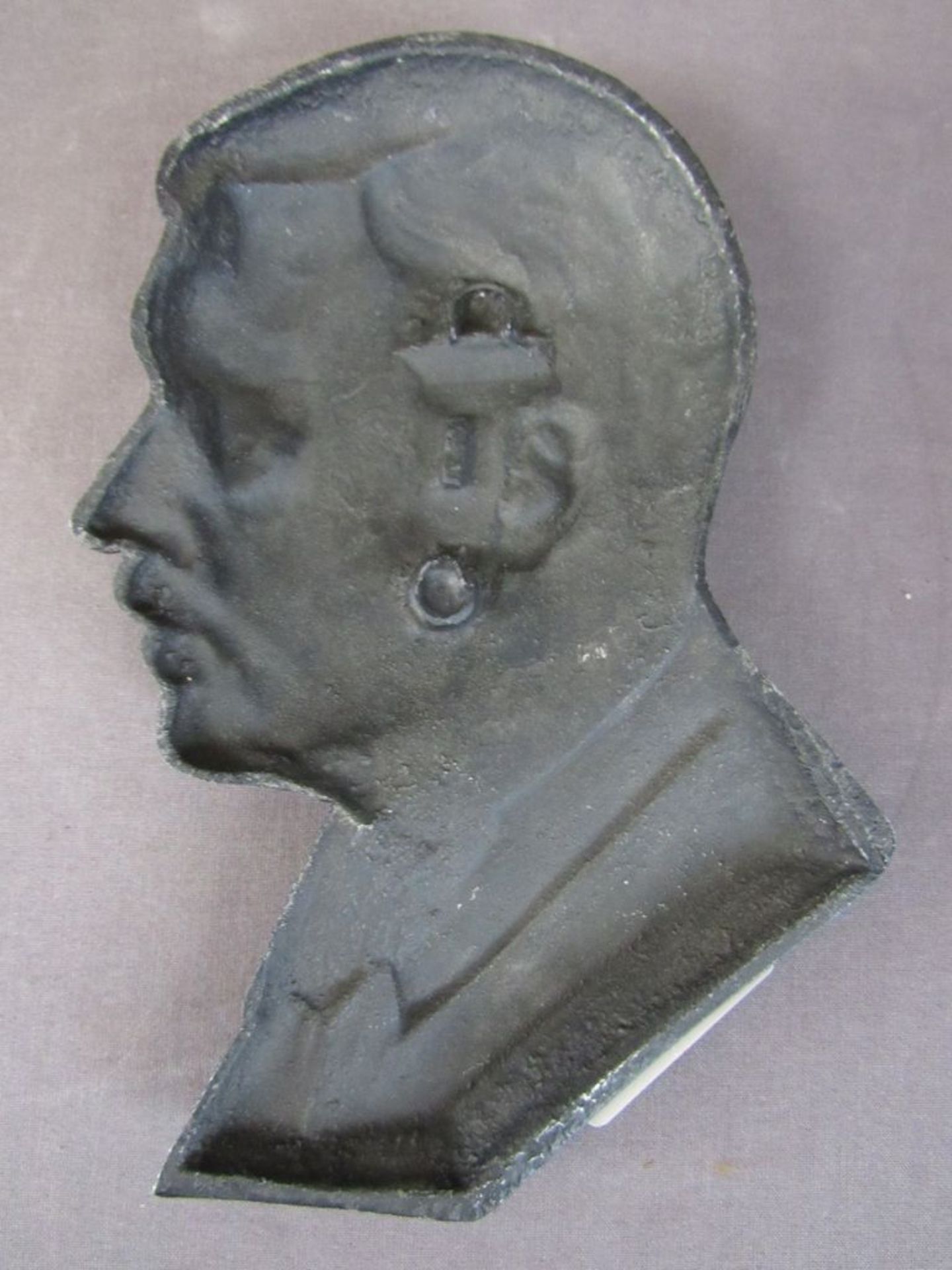 Adolf Hitler Relief original 2.WK - Image 5 of 7