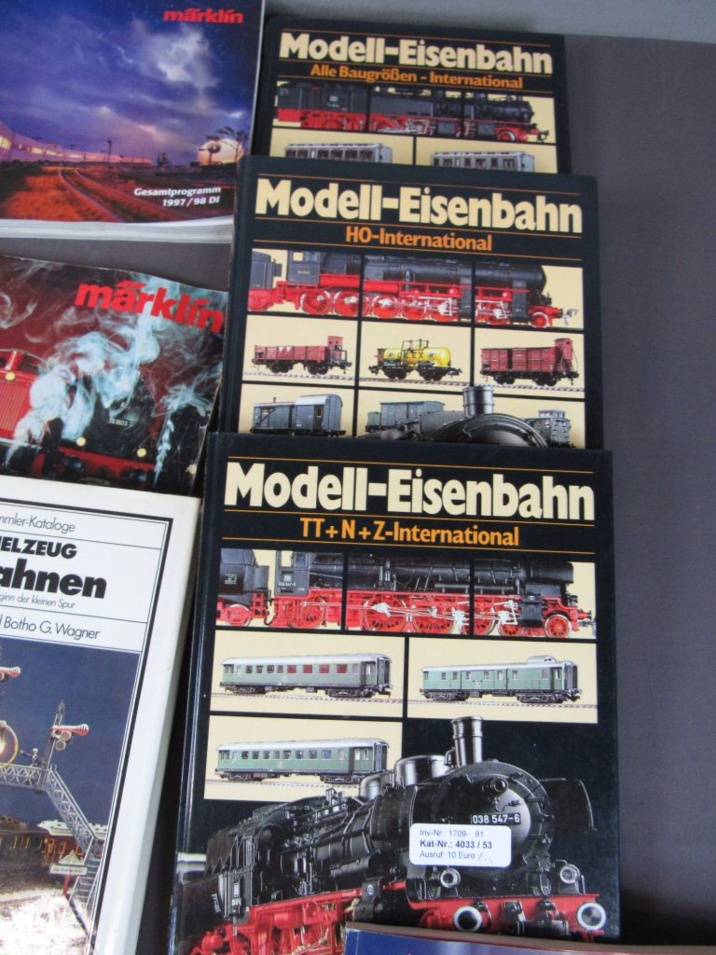 Konvolut Bücher Eisenbahn - Image 2 of 6
