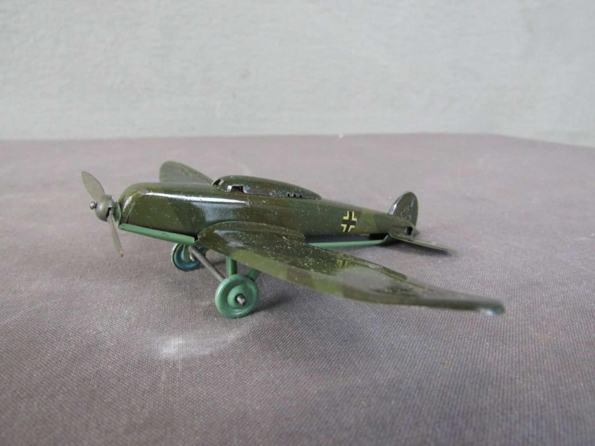 Blechspielzeug Heinkel Kampfflugzeug - Image 5 of 5