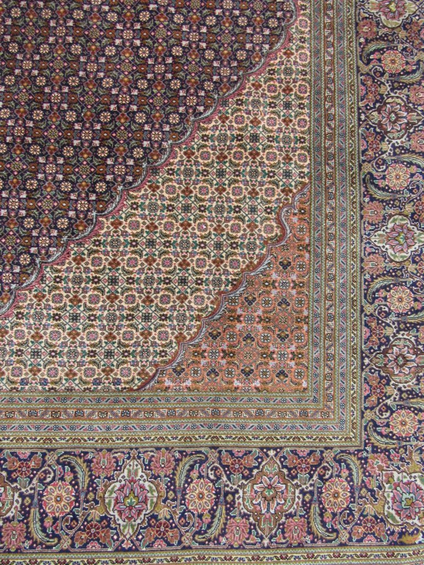 Schöner Orientteppich Tabris 298x198cm - Bild 3 aus 11