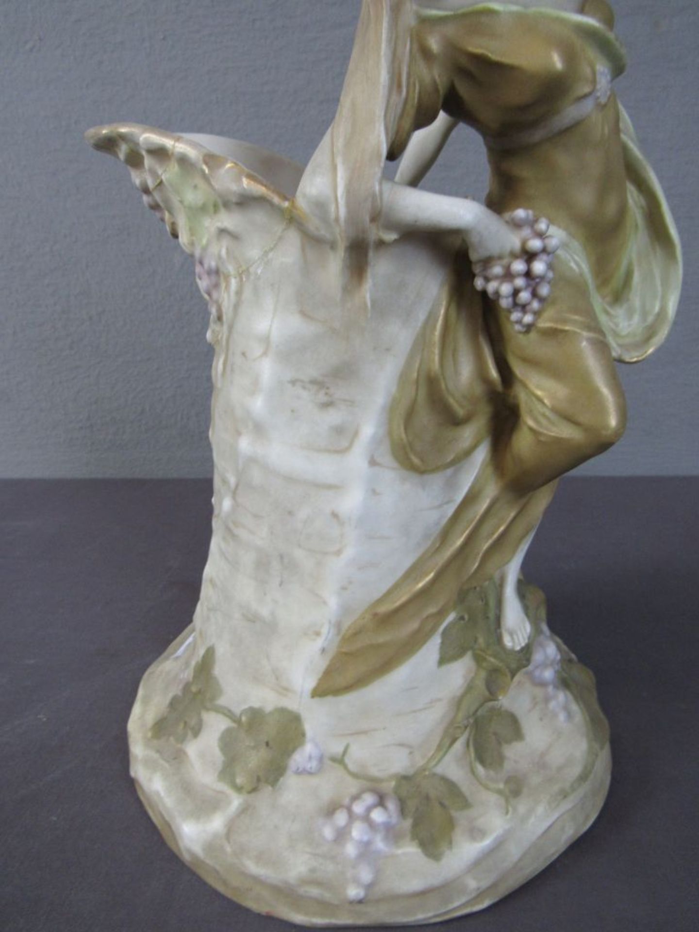 Antiker Vasenkrug Jugendstil um 1900 - Bild 6 aus 8