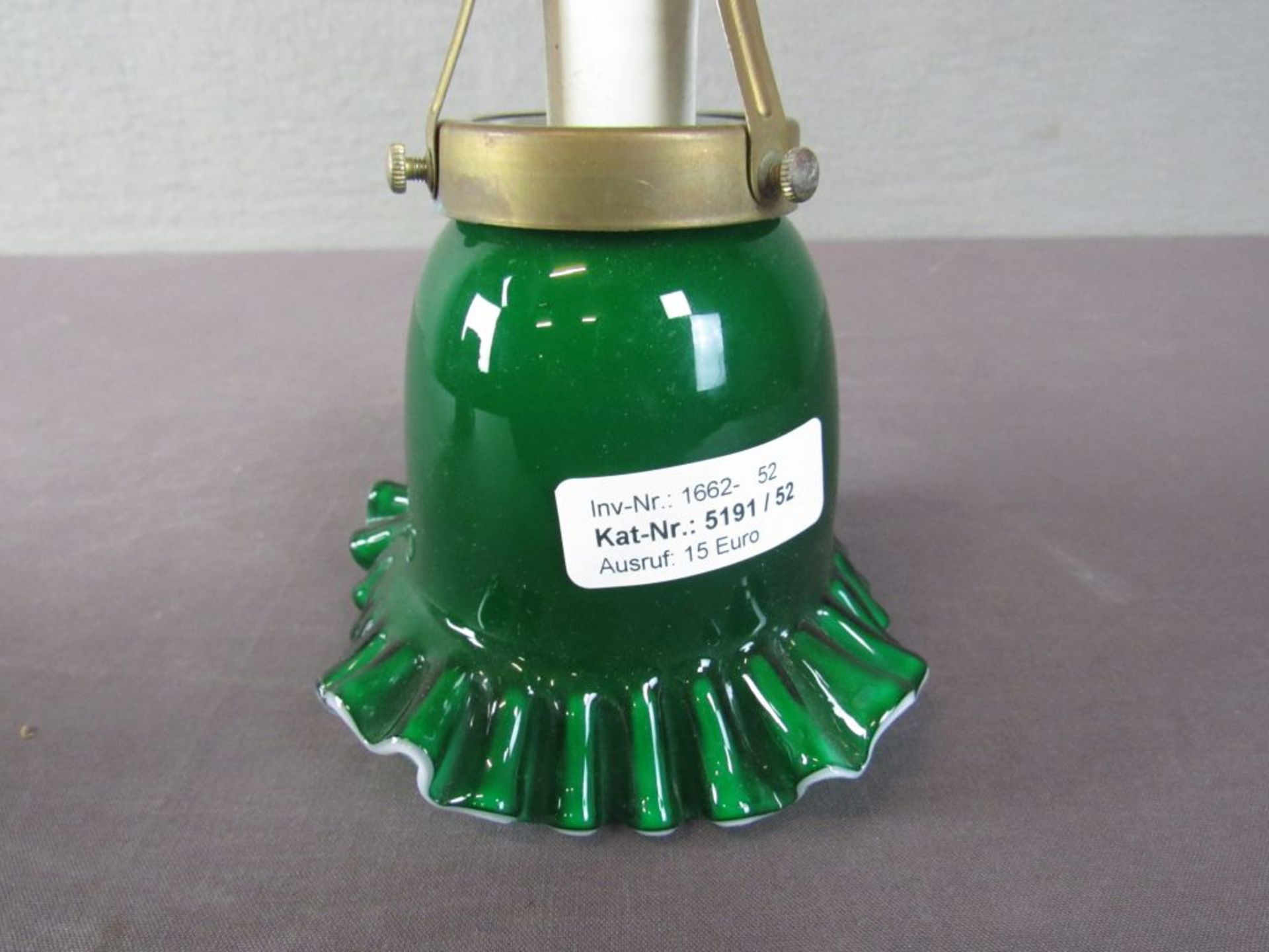 Deckenlampe 42cm grün überfangener - Image 2 of 4