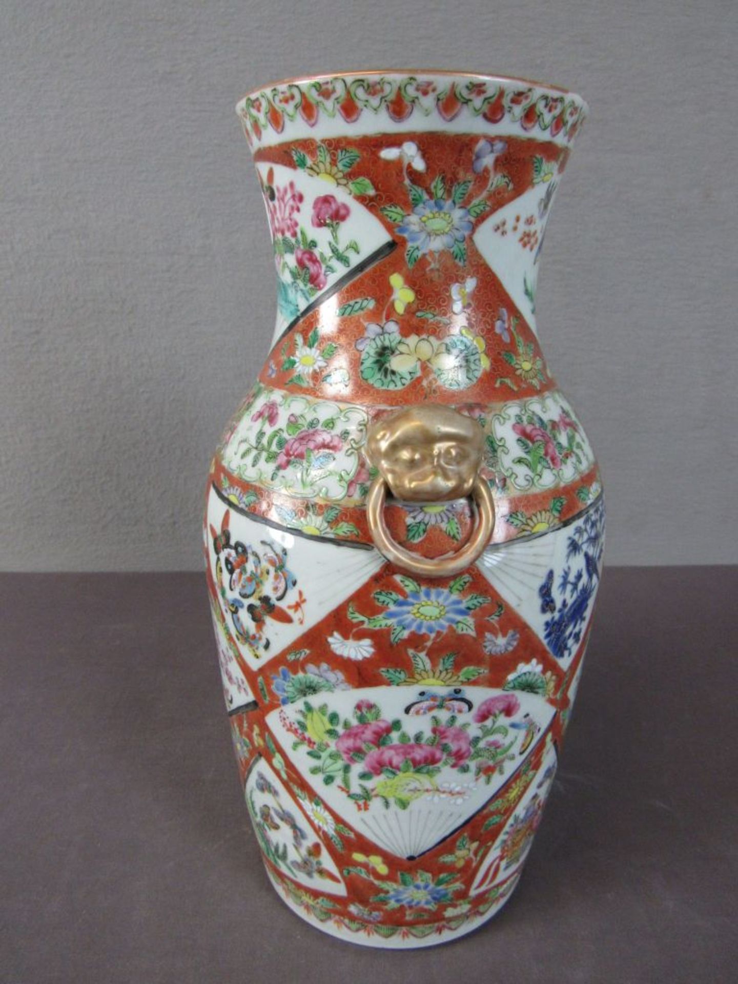 Antike asiatische Vase um 1900 36cm - Bild 2 aus 7