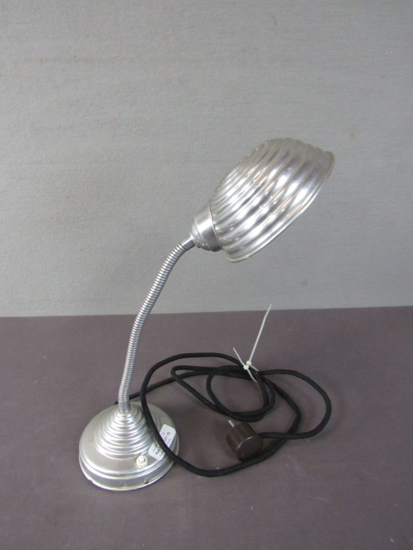 Tischlampe Art Deco Aluminium mit - Image 5 of 5
