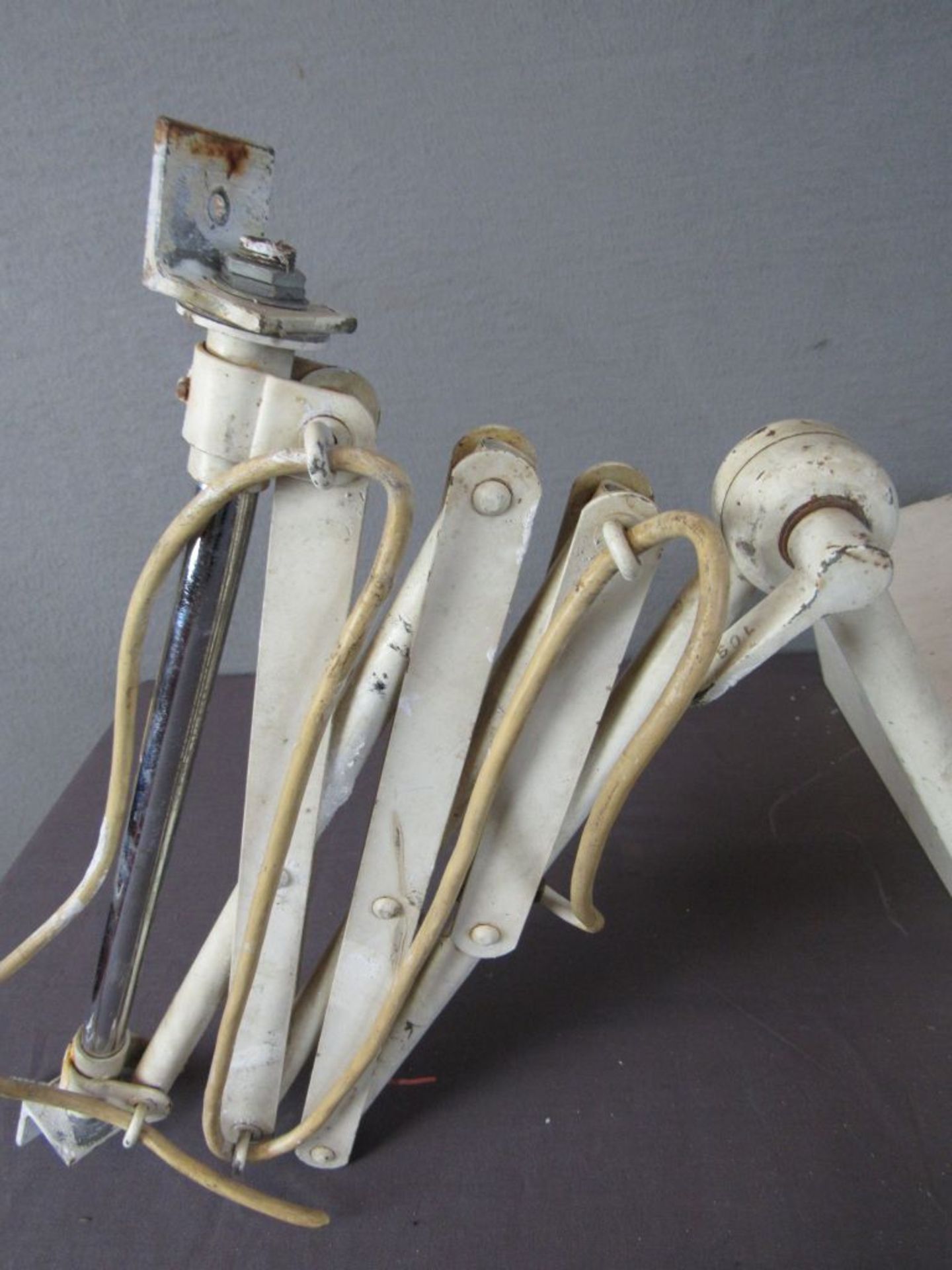 Vintage Industriedesign Scherenlampe - Image 10 of 10