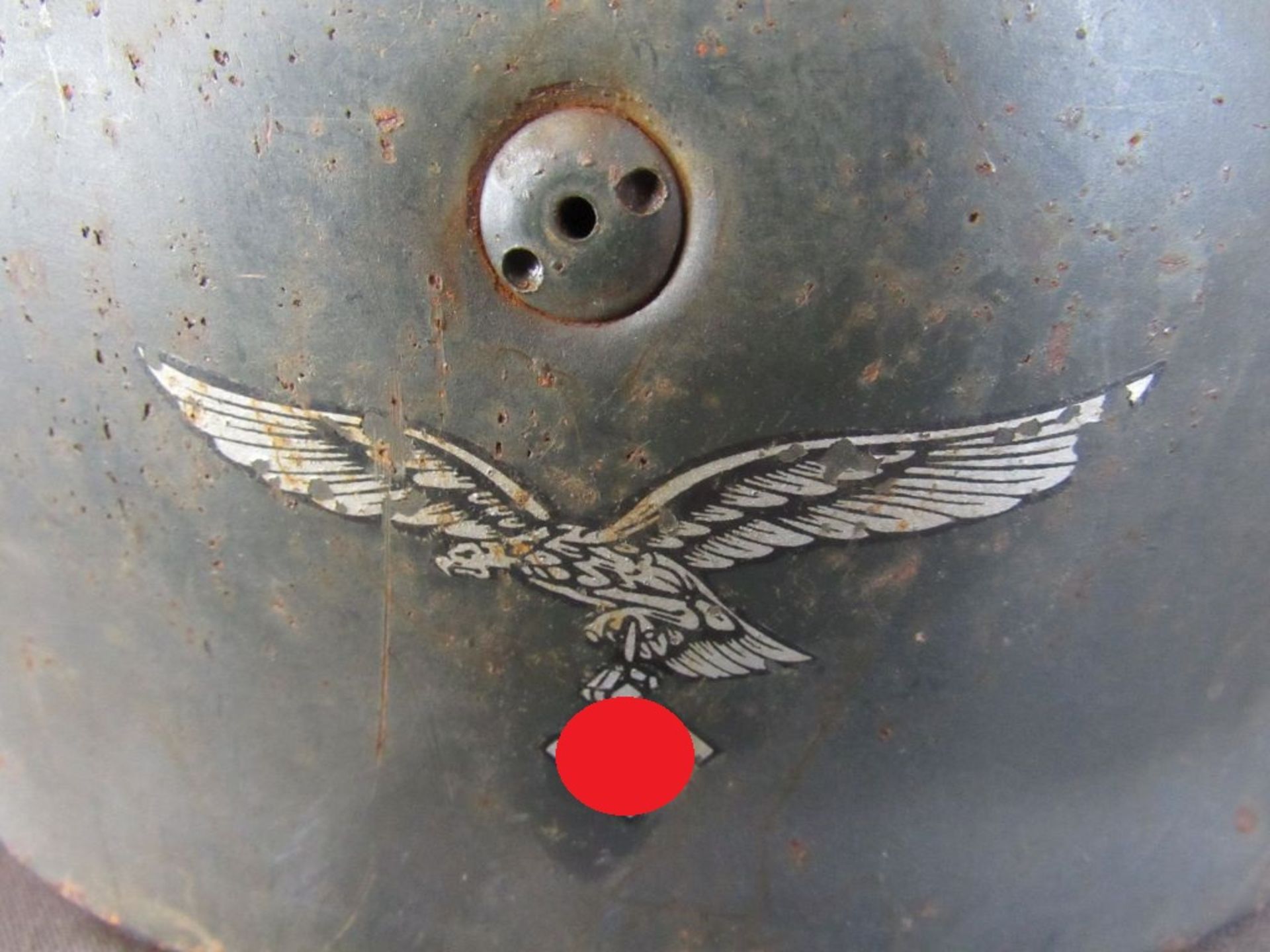 Fallschirmschützenhelm 2.WK M35 beide - Bild 5 aus 11