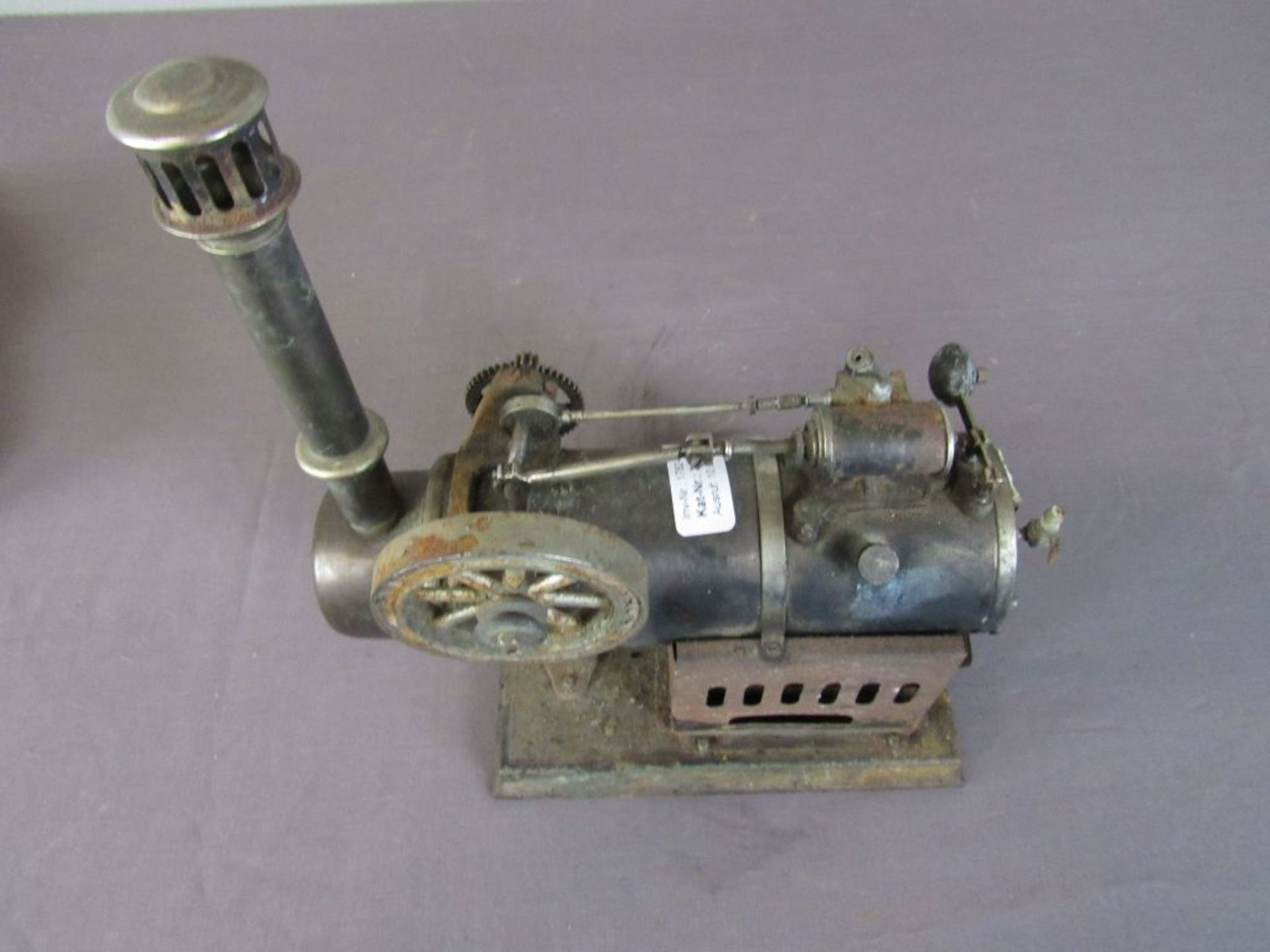 Antike Dampfmaschine Dampfmodell - Bild 4 aus 6